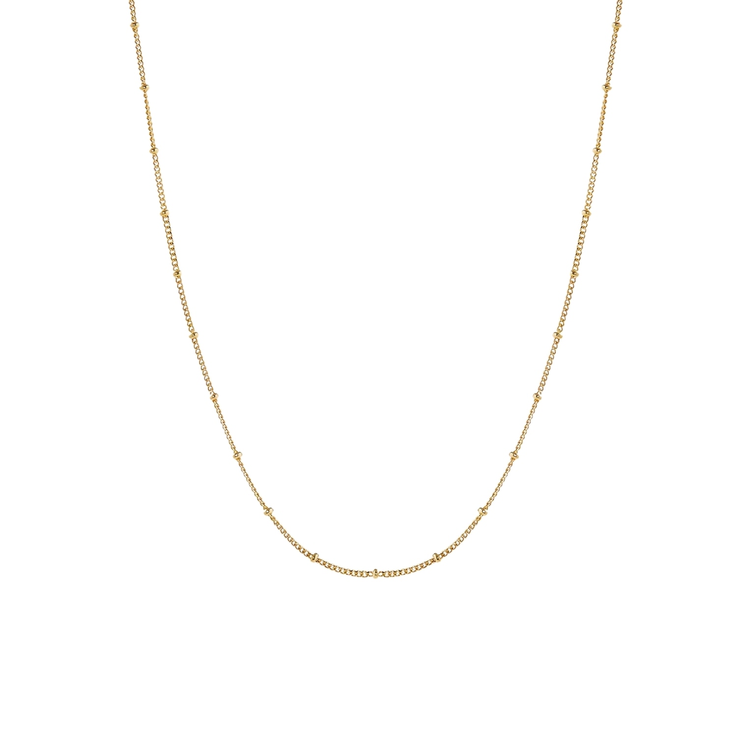 Jeunesse Dorée Paris Women's Clerc - Minimalistic Gold Plated Chain
