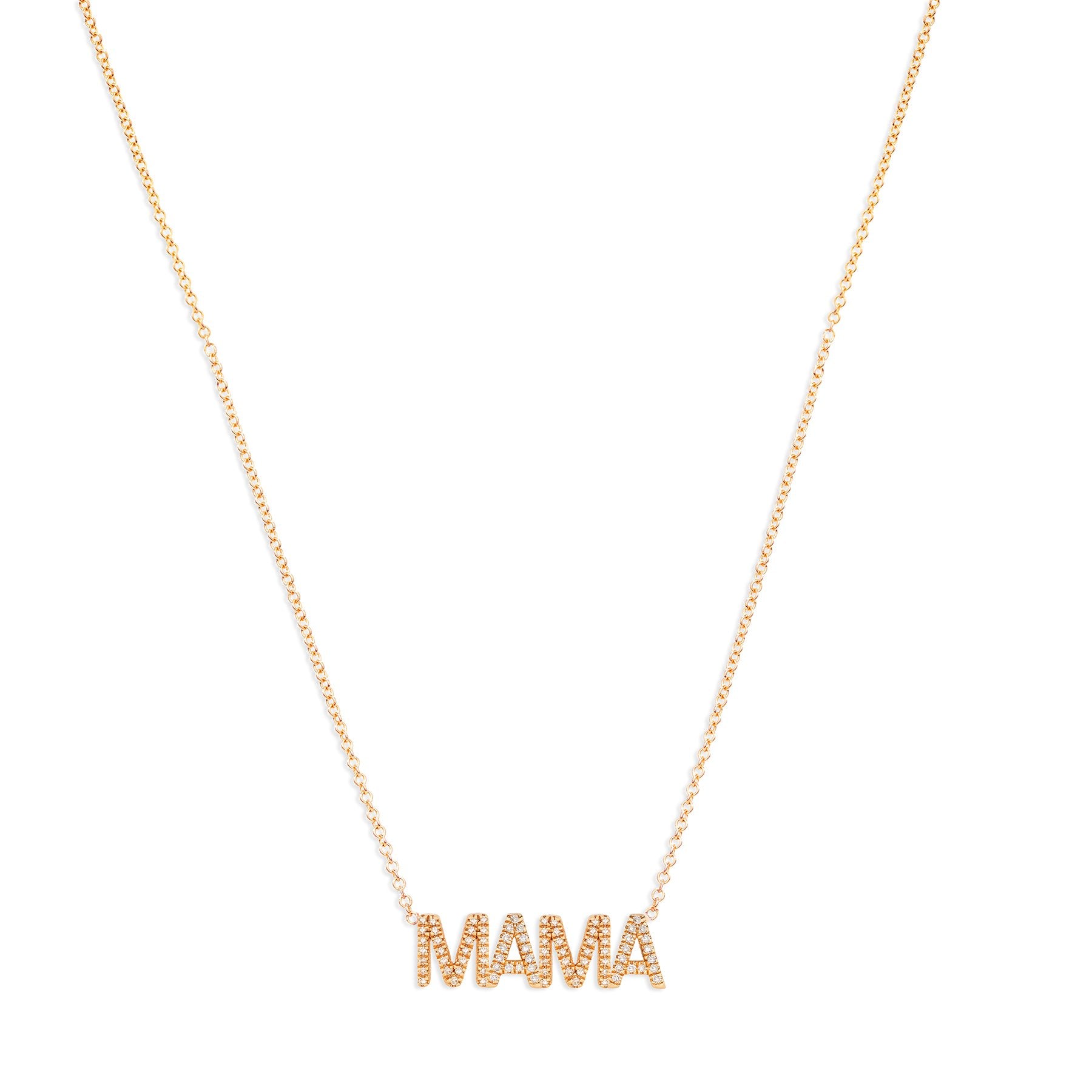 Women’s Pav Mama Necklace - Rose Gold Maya Brenner