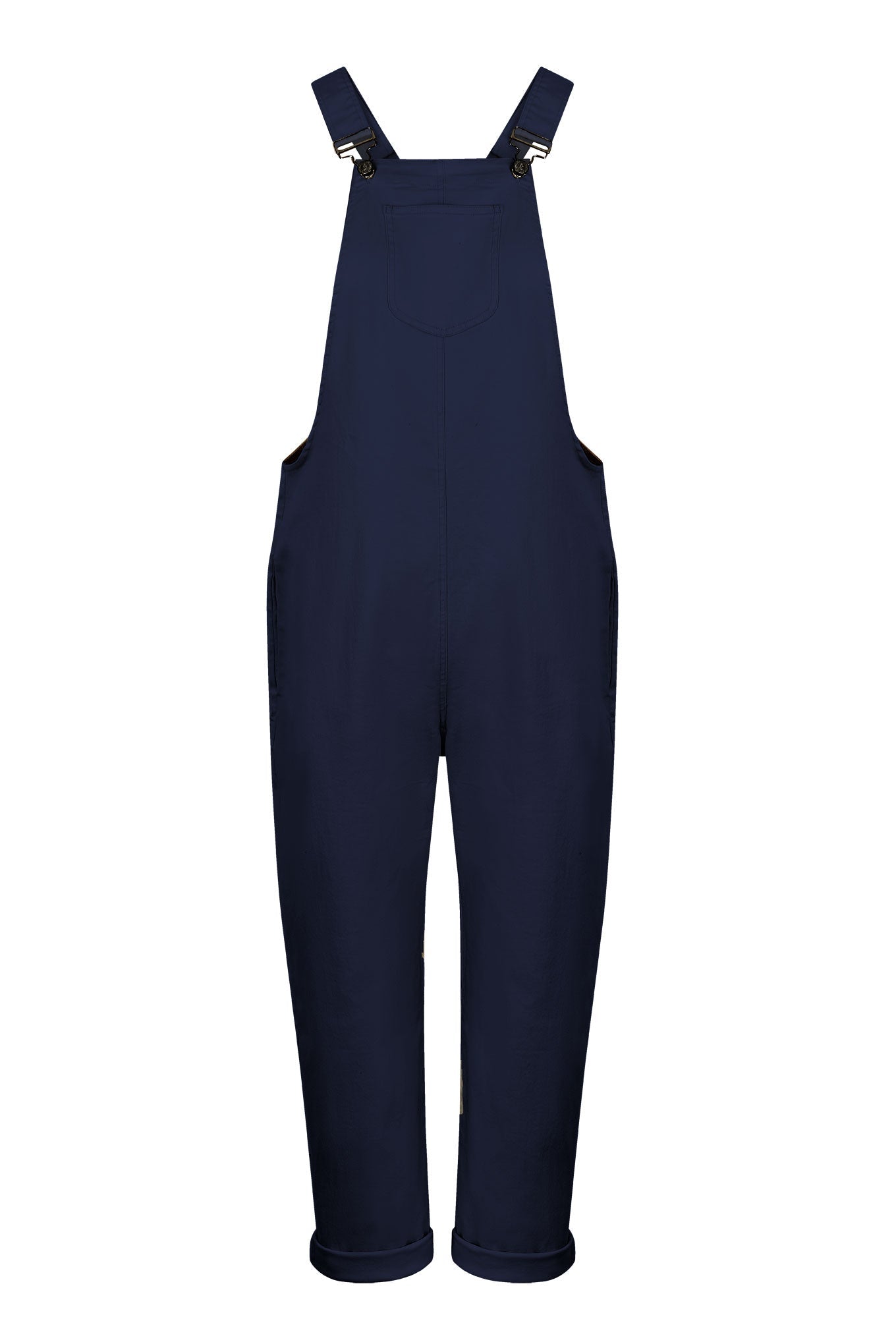 Women’s Blue Joy Organic Cotton Dungarees - Navy Medium Komodo