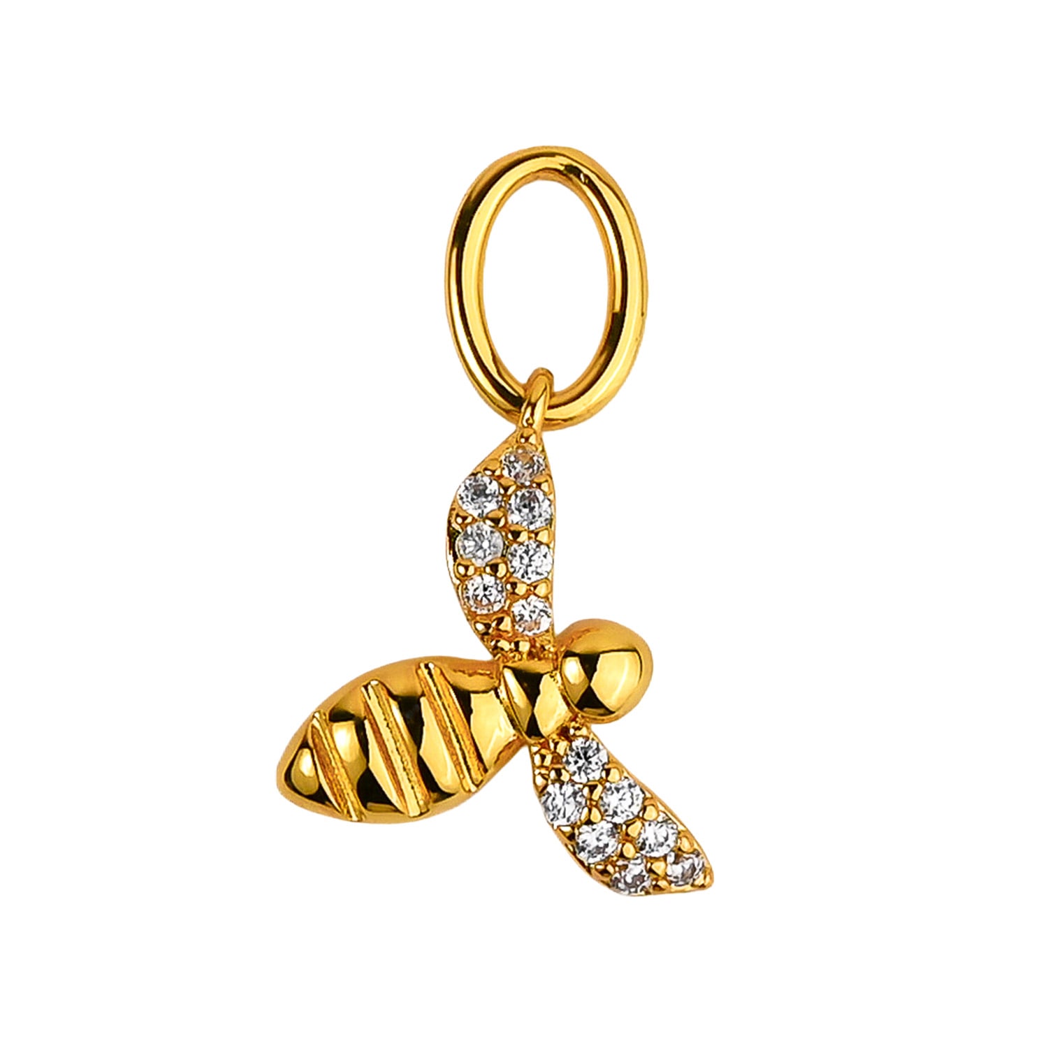 Women's Gold Bee Charm | Zynnia Collective