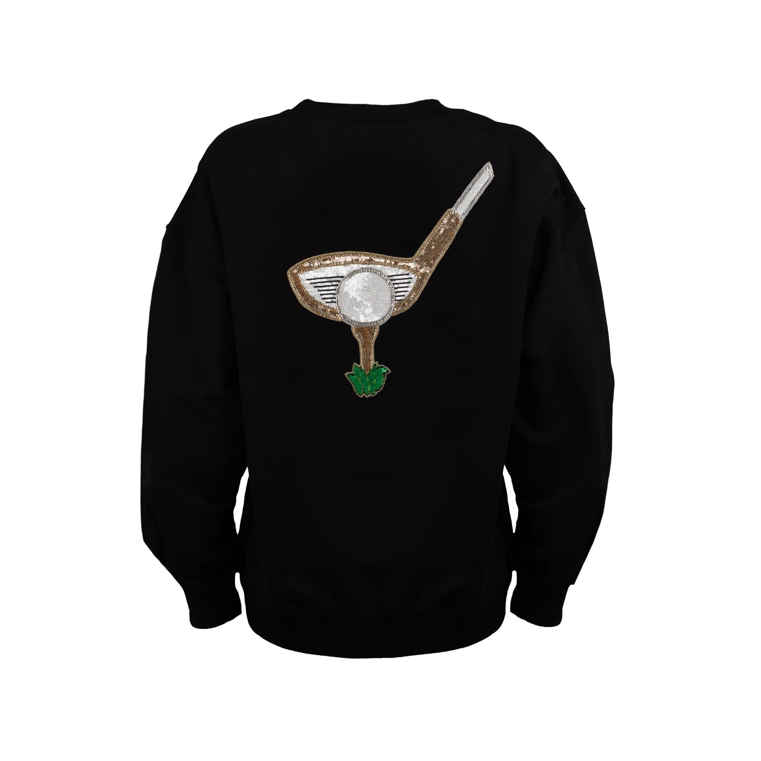 Laines London Women's Embellished Golf Sweatshirt - Black