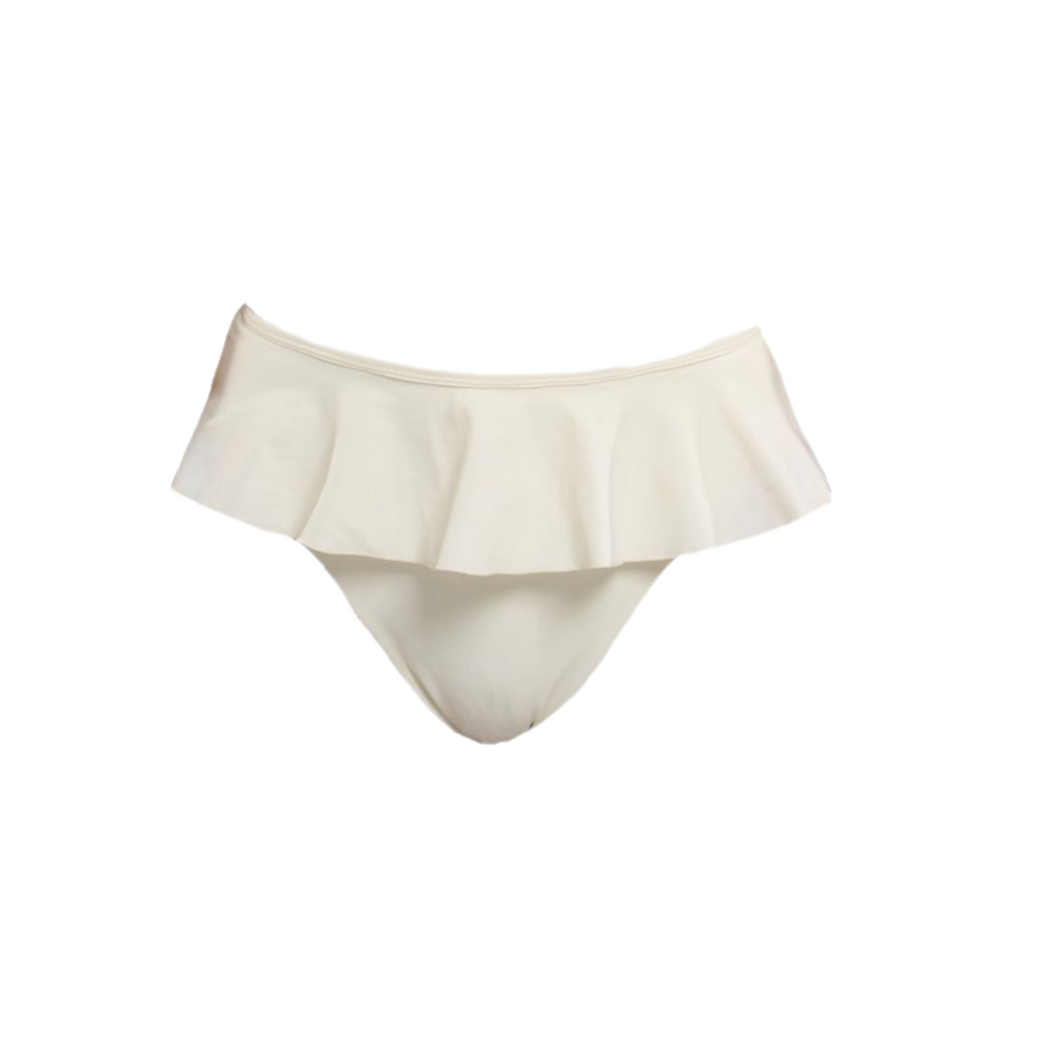 Veroni Swim Women's White Bardot Bikini Bottom