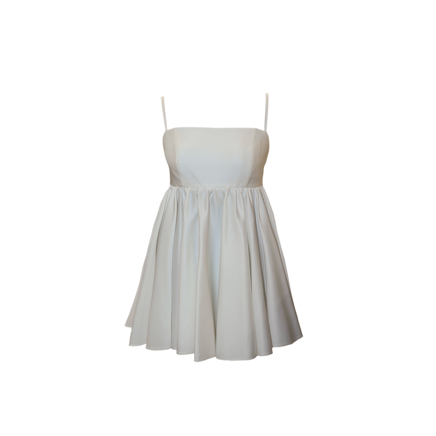 Budoar Atelier Women's Neutrals Nice Dress Vanilla In Yellow
