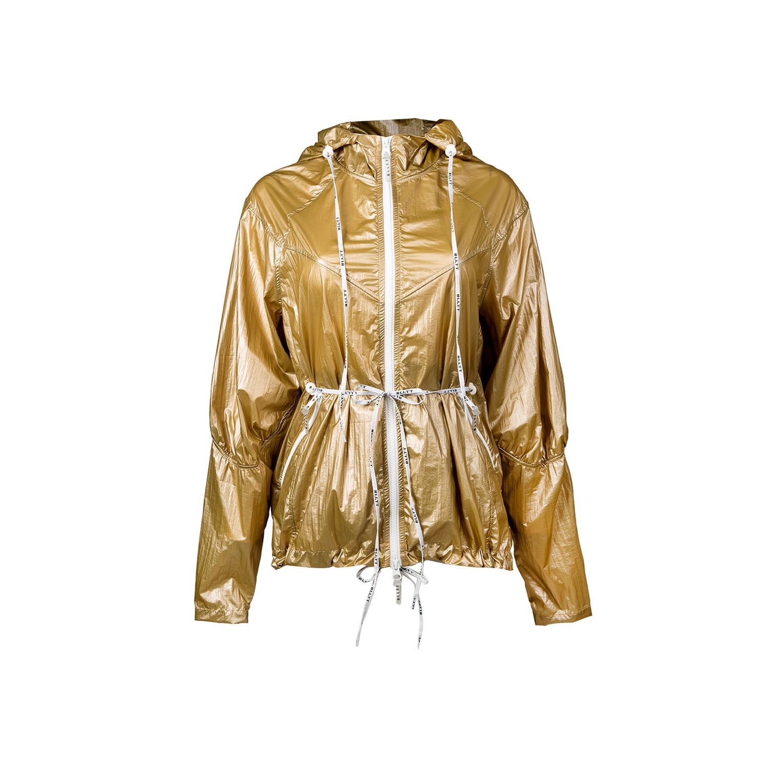 Women’s Metallic Bag Jacket Golden Old Large Balletto Athleisure Couture