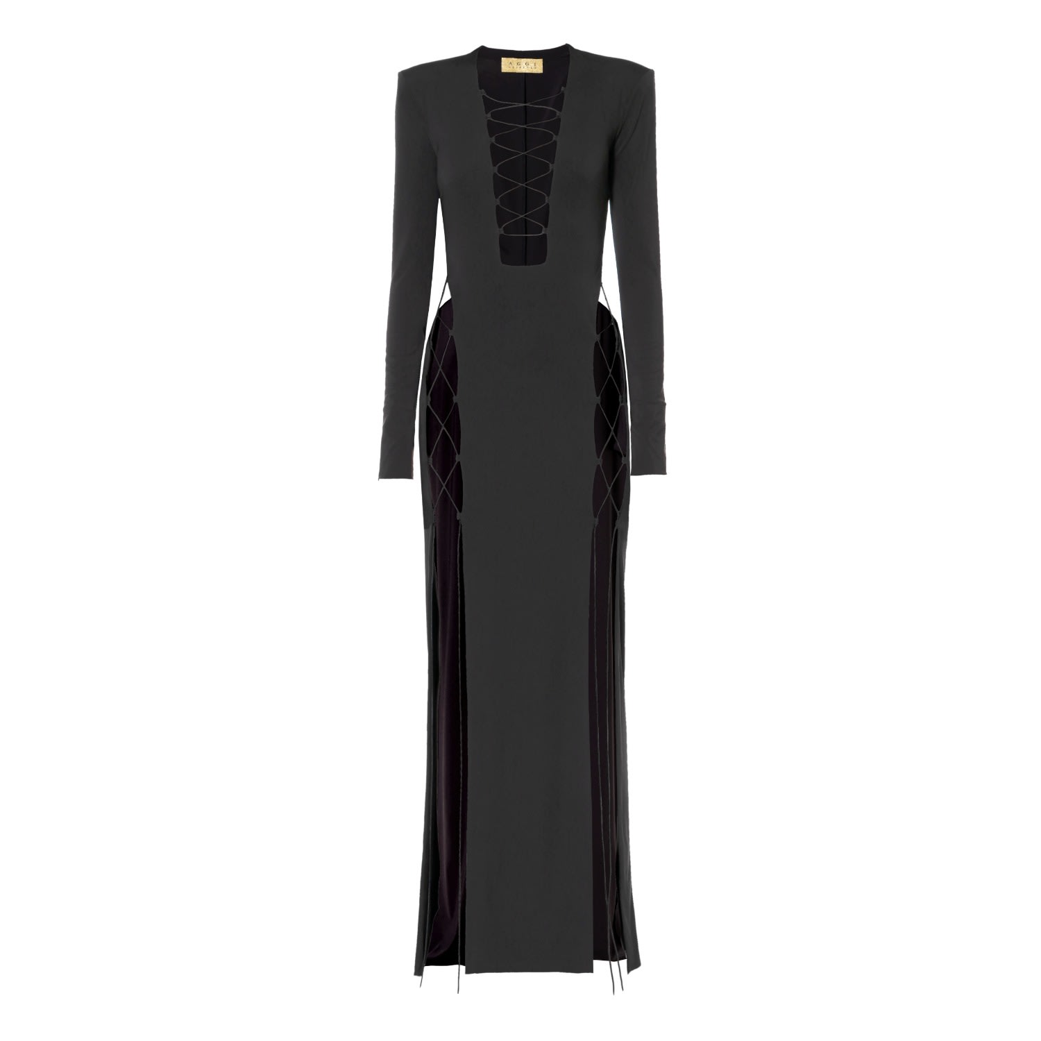 Aggi By Halewski Women's Xena Black Of Night In Black