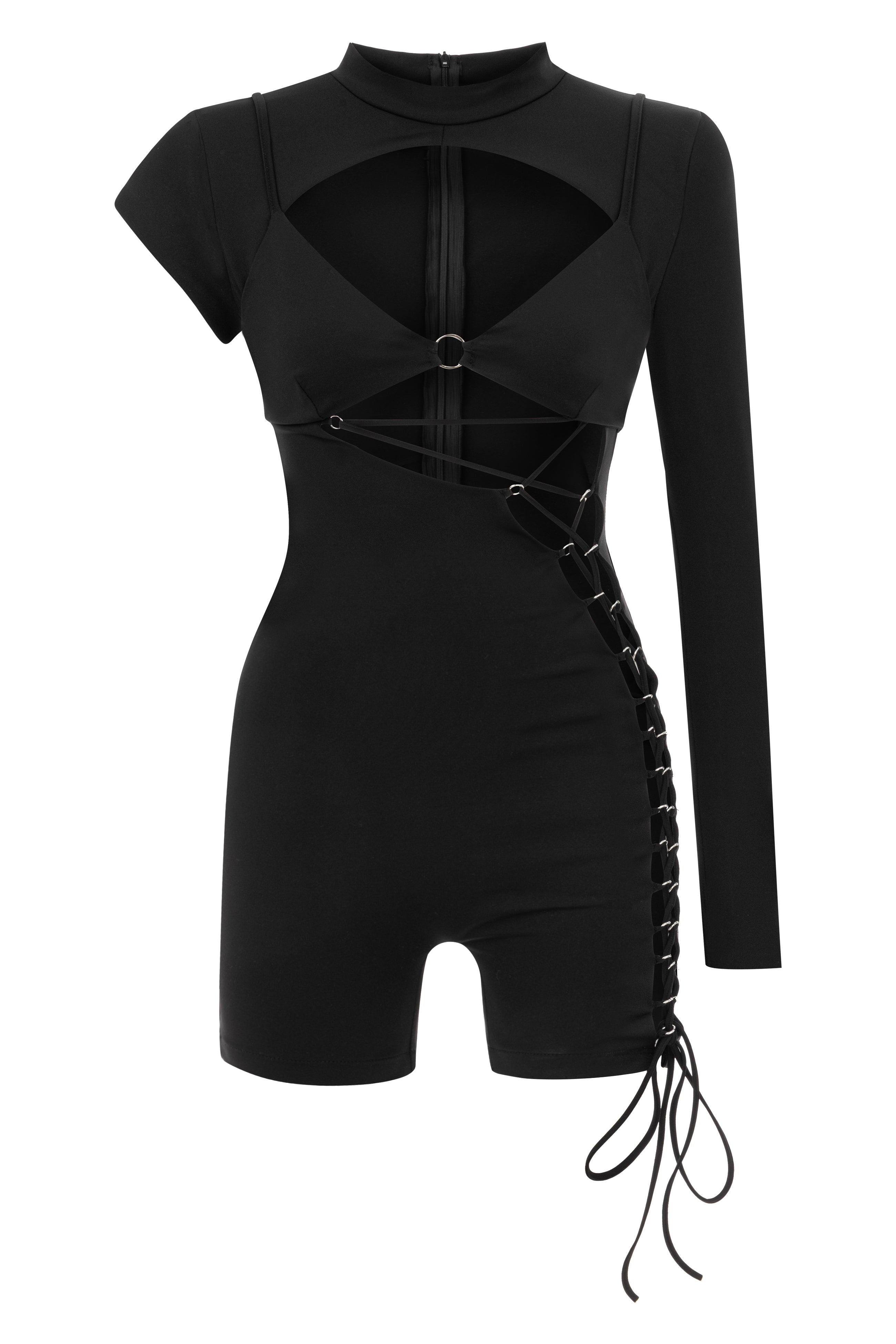 Women’s Black Vengeance Playsuit Extra Small Khla the Label