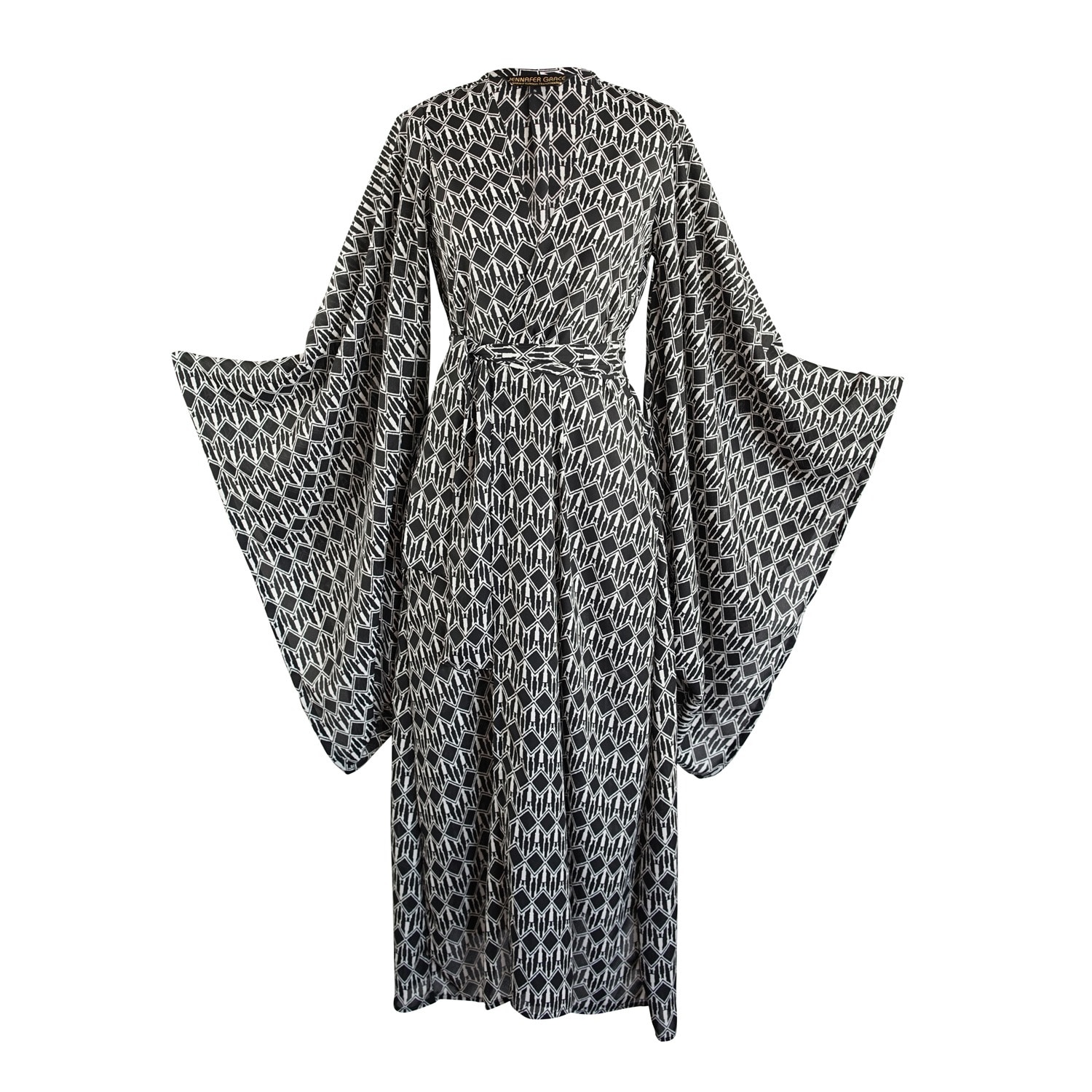 Women’s Diamond Tribe Kimono Extra Large Jennafer Grace