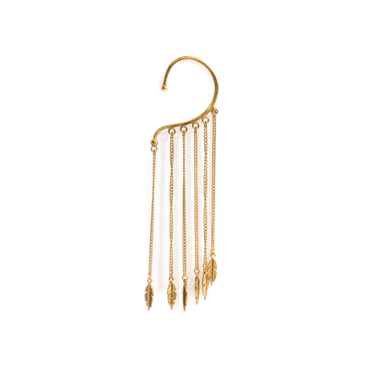 Women’s Gold Fearless Ear Cuff Good Tidings Style