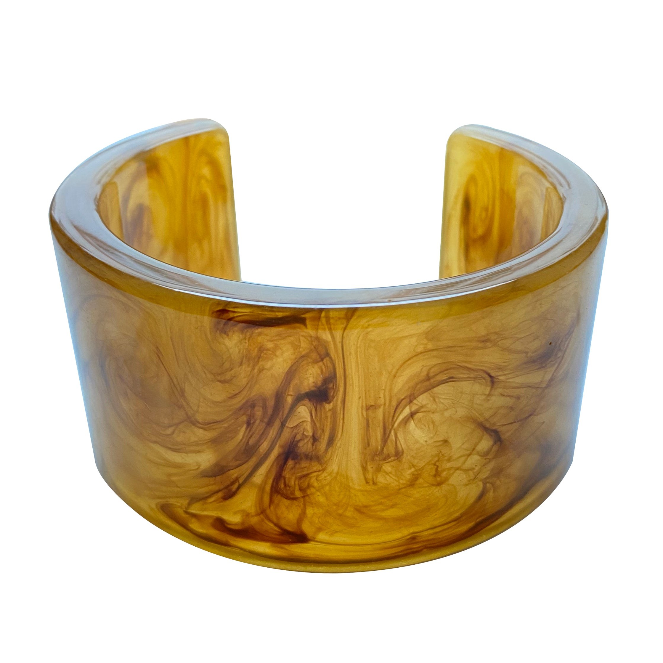 Smilla Brav Women's Brown Recycled Plastic Cuff Honey