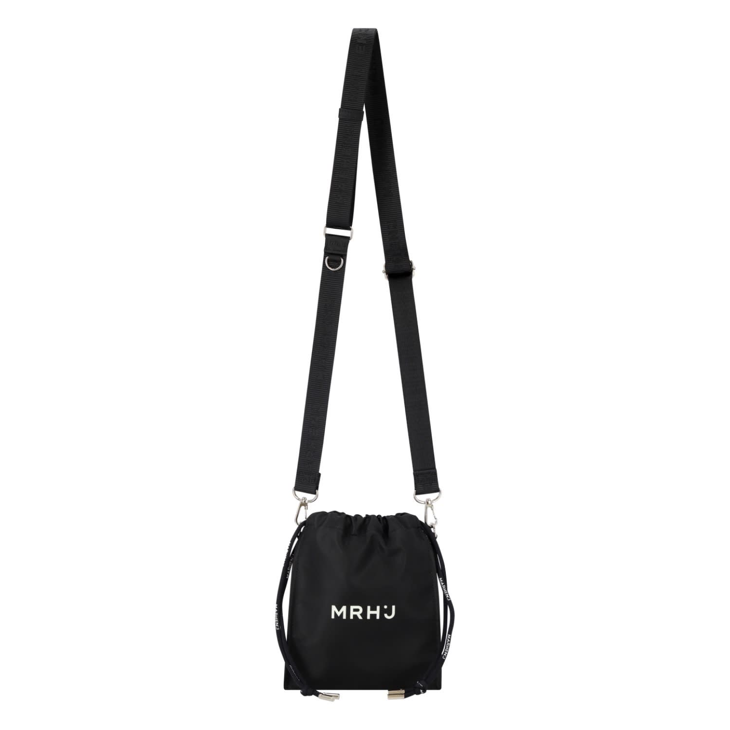 Recycled Nylon Mini Cross Bag - Toasti - All Black | MARHEN