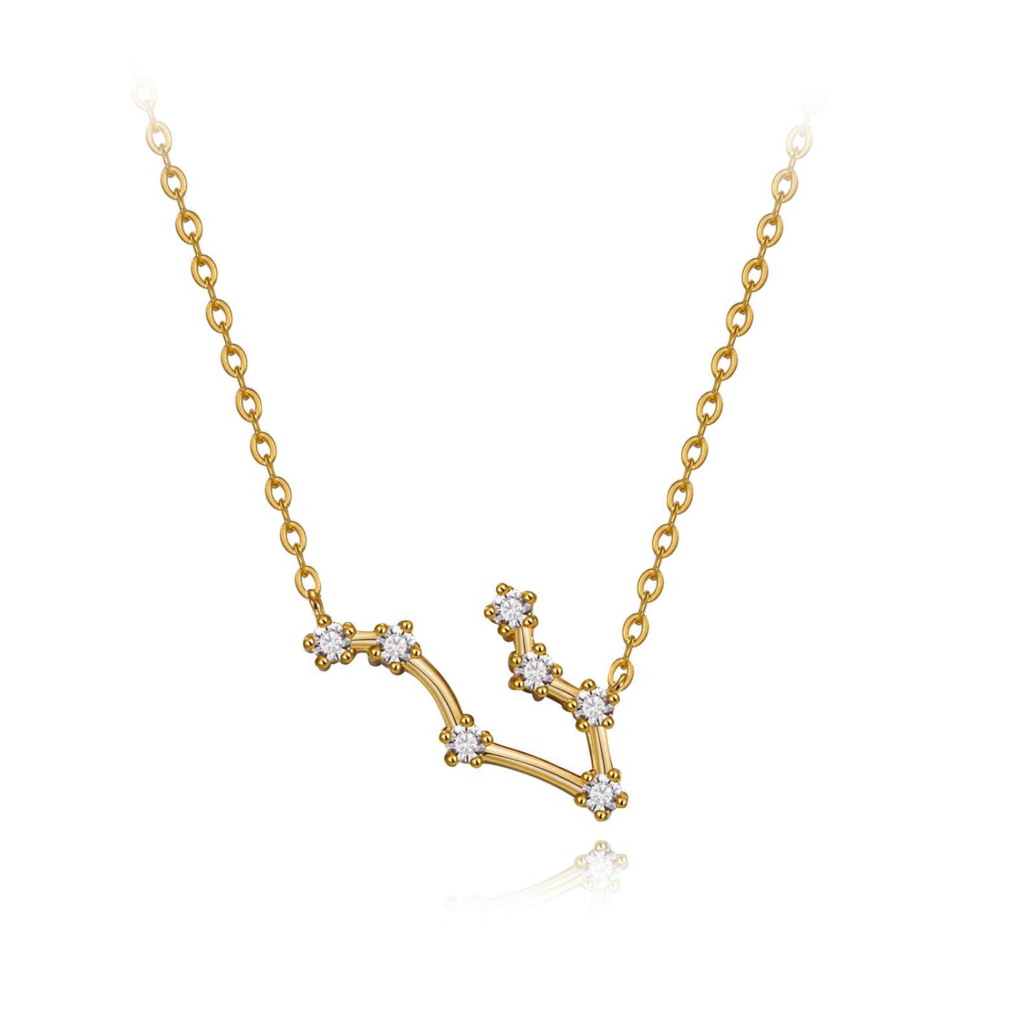 Women’s Gold Gemini Constellation Necklace Kathryn New York