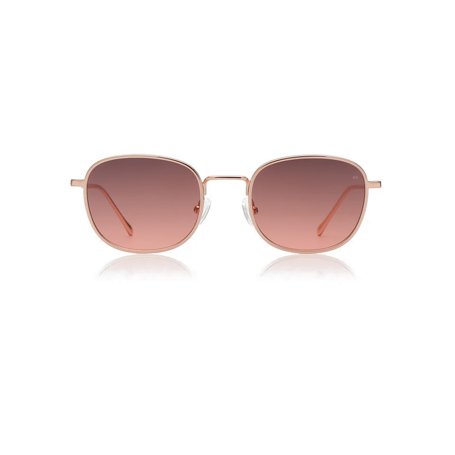 A. Kjærbede Men's Rose Gold Hello Sunglasses Rosegold