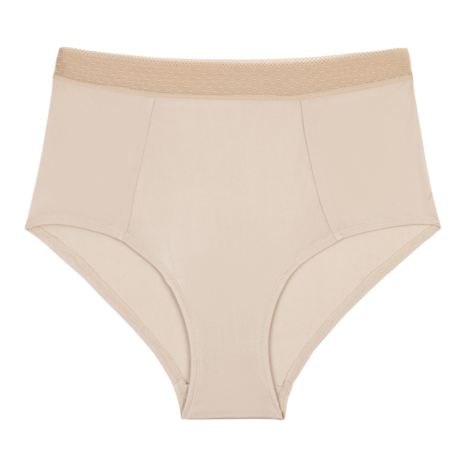Uwila Warrior Women's Neutrals High Waisted Soft Silk Briefs - Smoke Grey In Brown