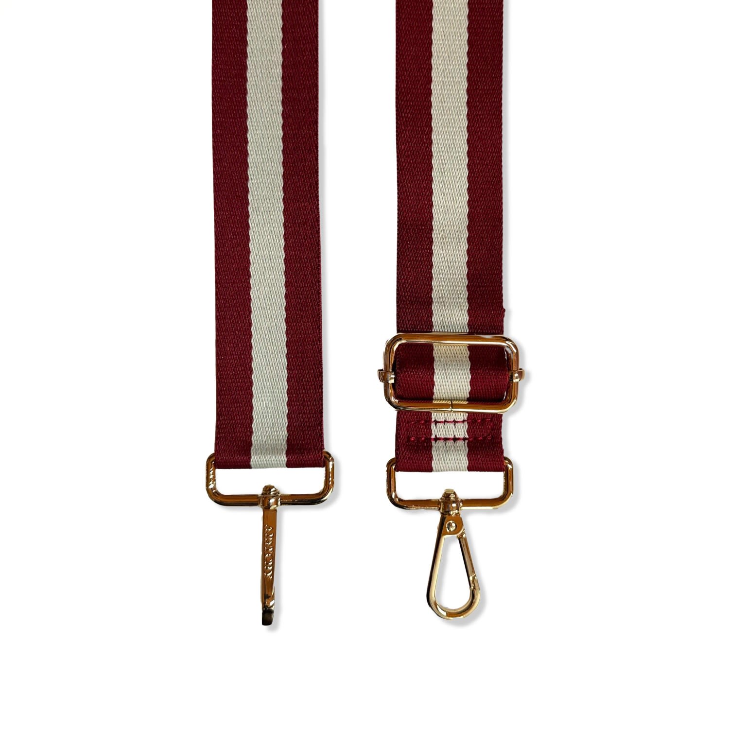 Apatchy London Women's Red And Gold Stripe Strap In Multi