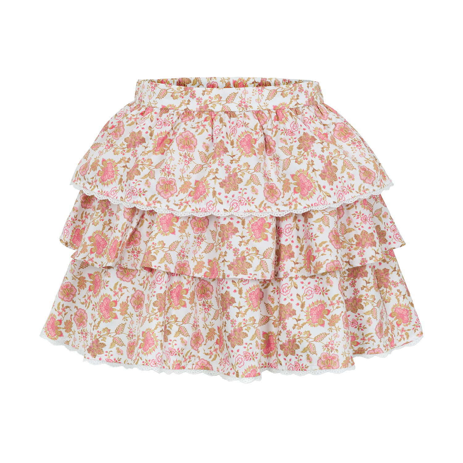 The Etta Collection Women's Pink / Purple Clara Mini Skirt In Pink