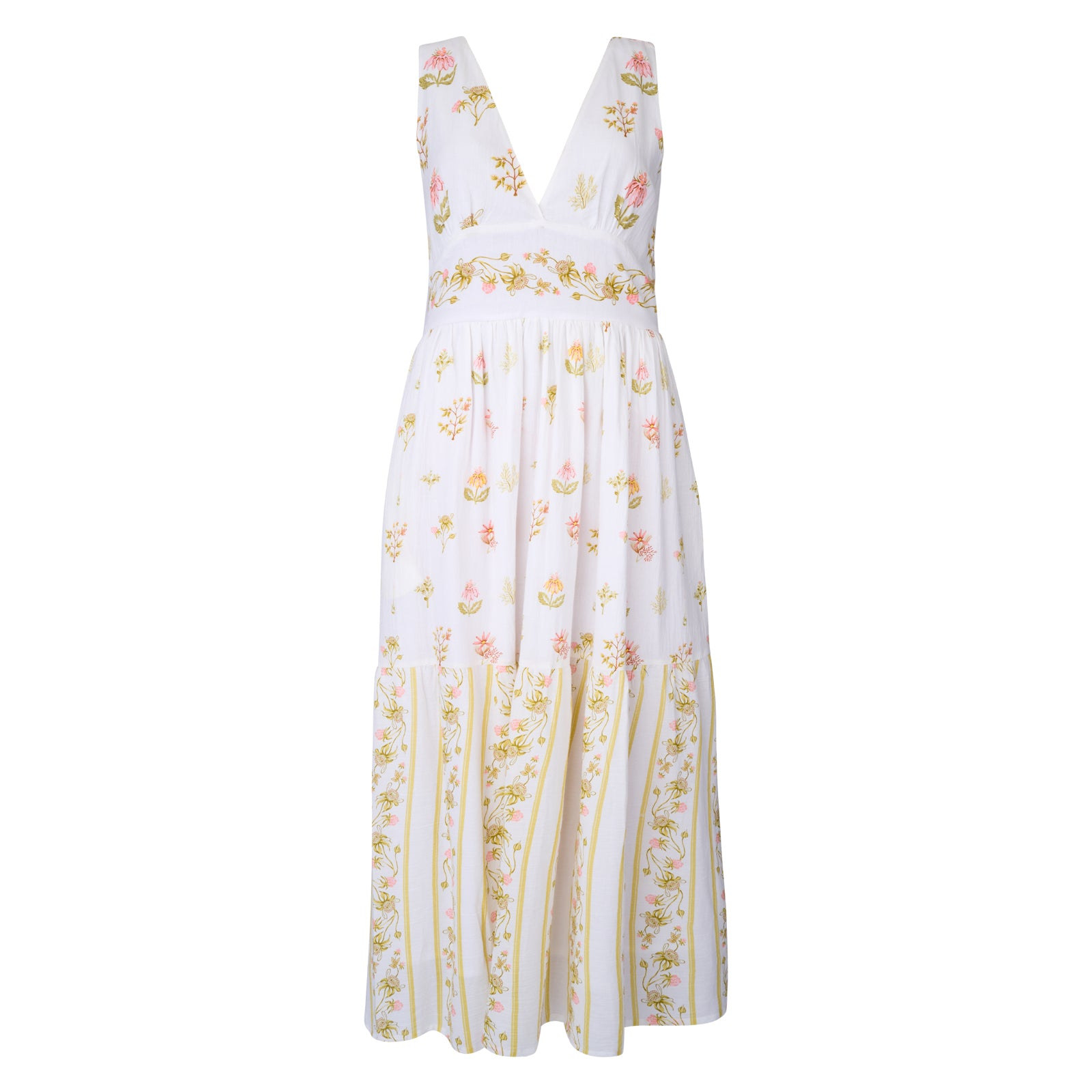 Em & Shi Women's White Apothecary Dress