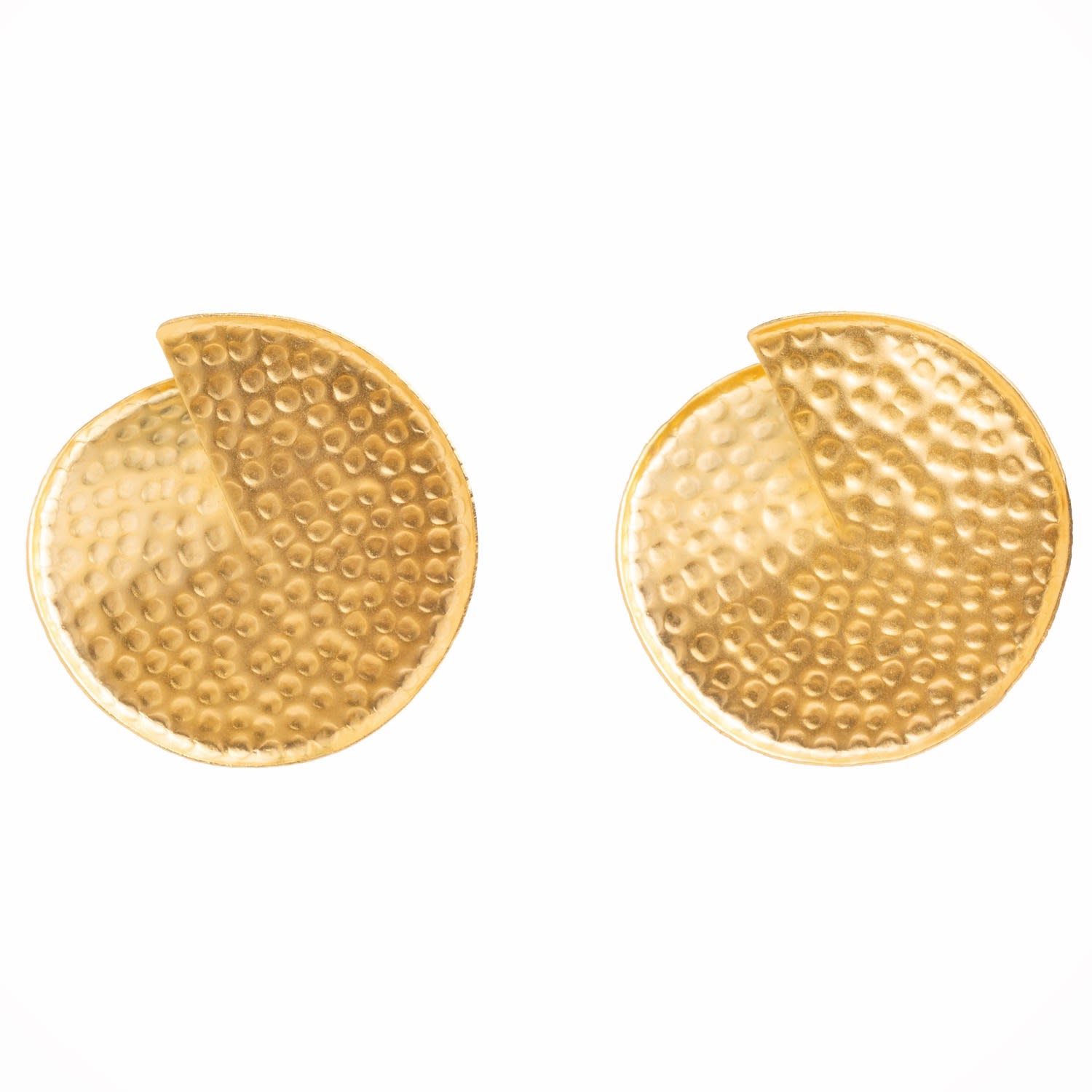 Meraki By Rashmi Bajaj Women's Gold Gilded Lilypad Earrings