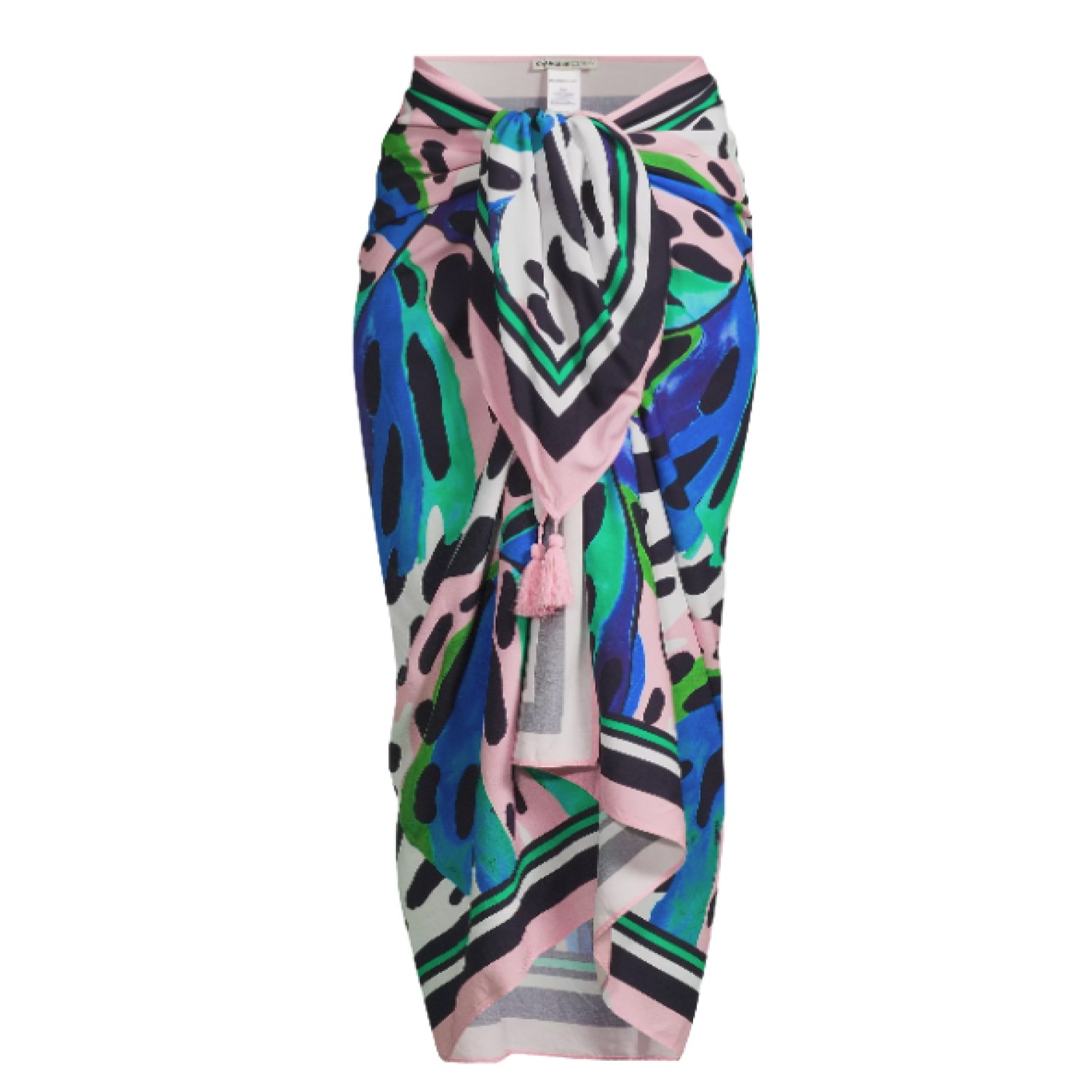 Change Of Scenery Women's Pink / Purple Melanie Pareo Skirt In Palm Island In Pink/purple
