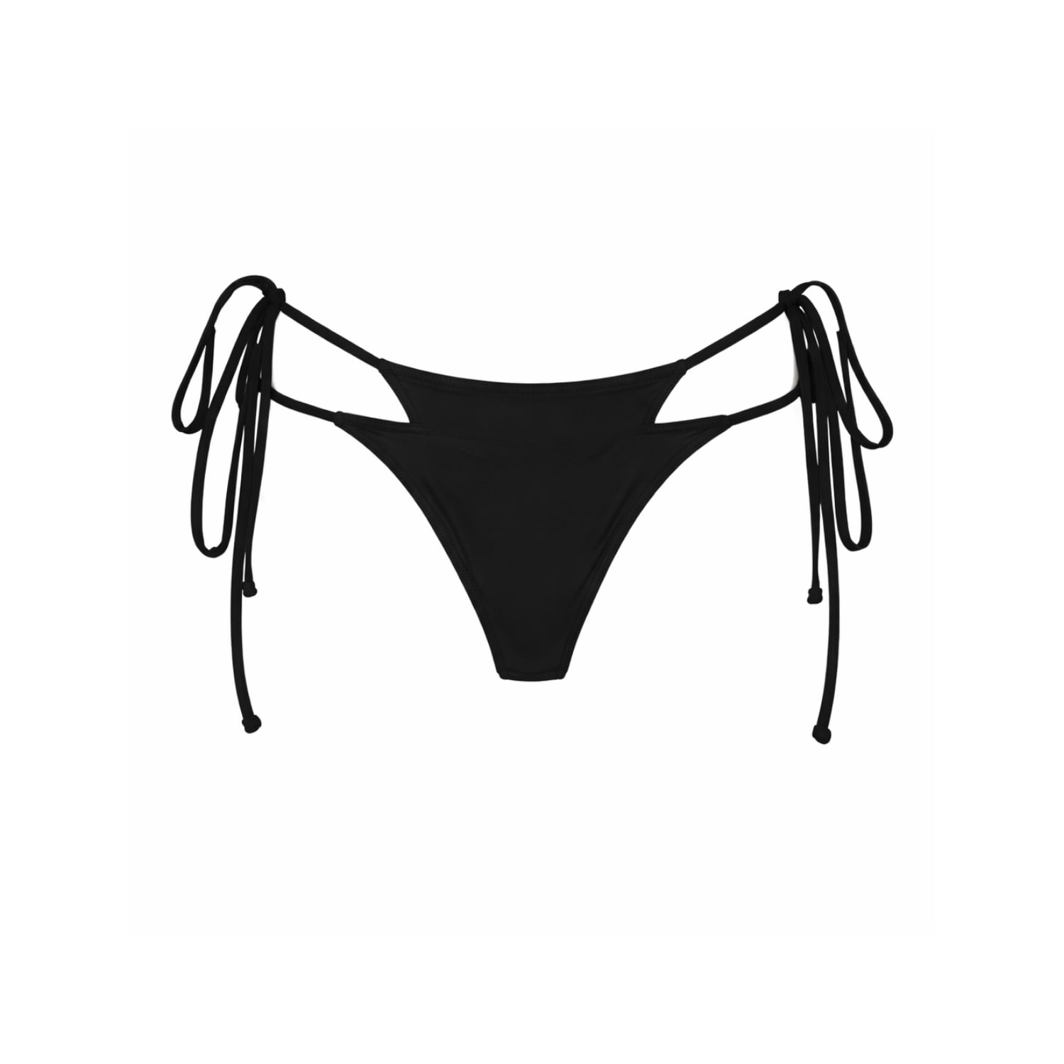 Women's Vesper In Black Lace Bottoms | Medium | Ivy Swimwear
