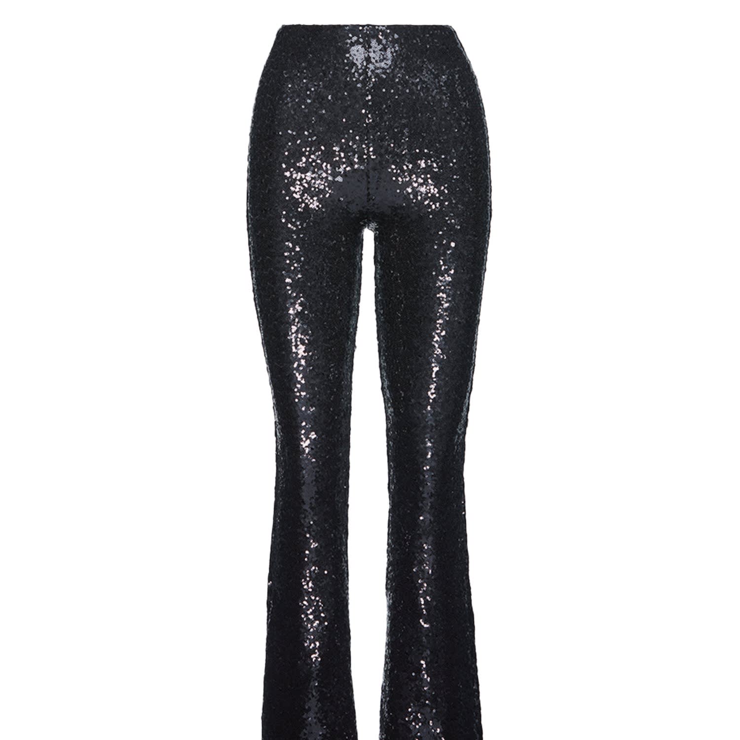 Commando Sequin Flared Legging In Black
