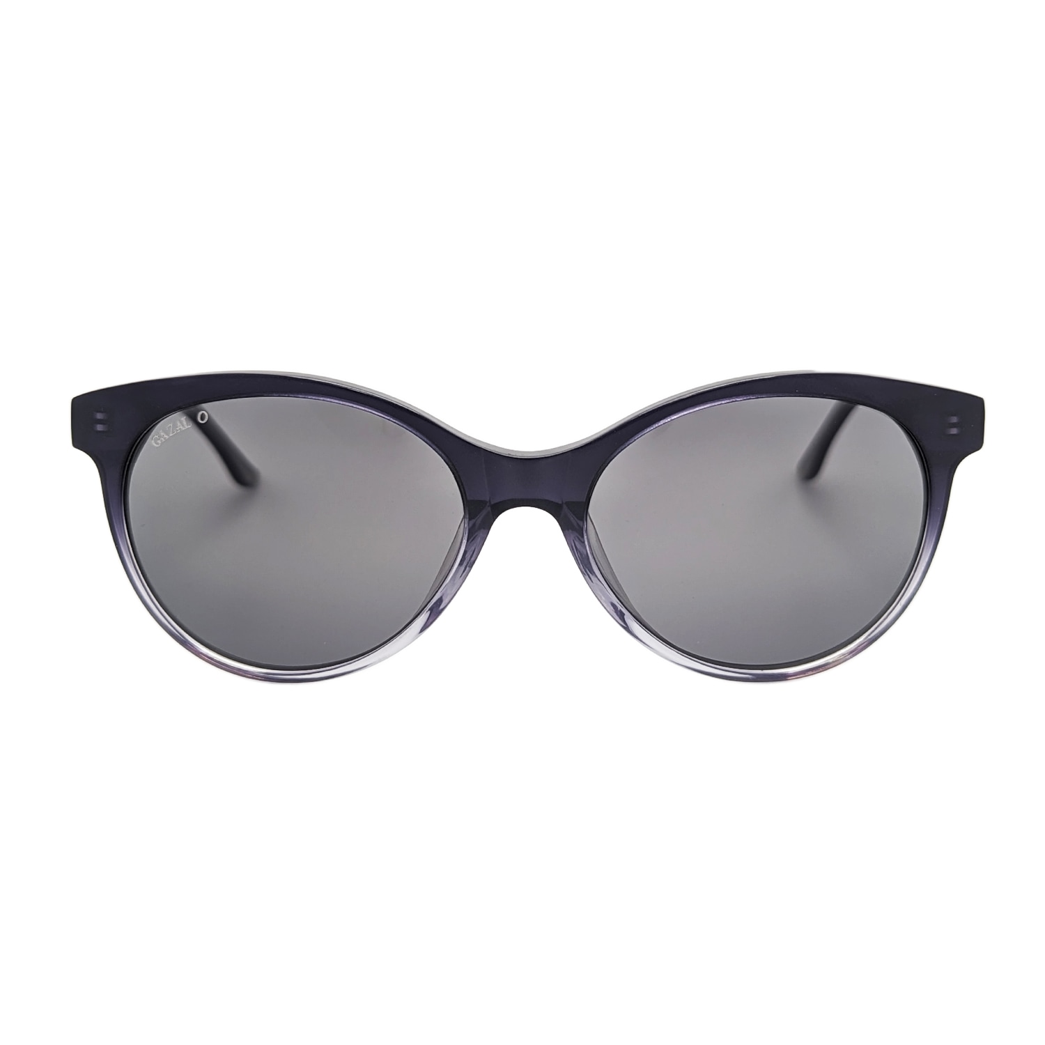 Women’s Black / Grey Classe - Round Cat Eye Sunglasses - Grey One Size Gazal Eyewear