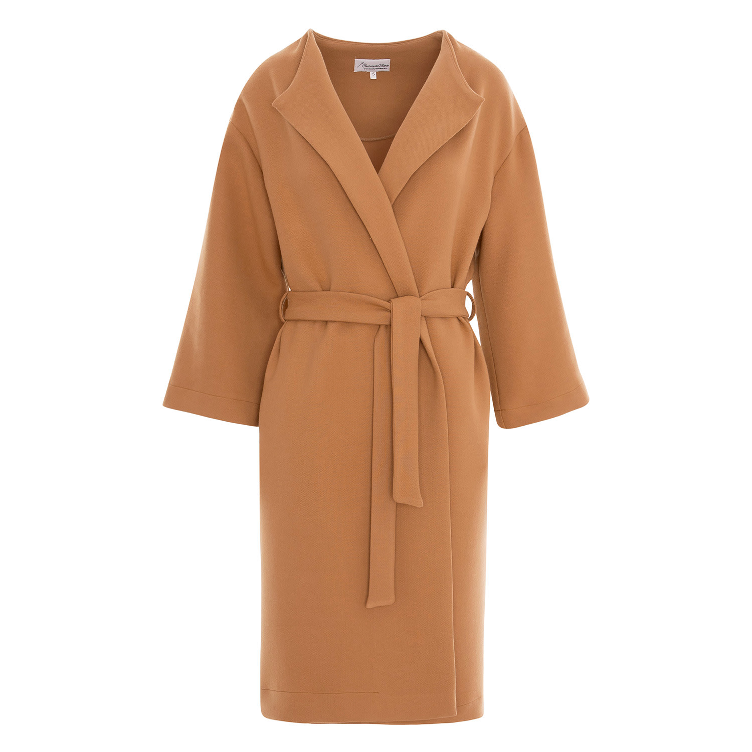 Couture De Marie Women's Neutrals Camel Overcoat Addison In Beige