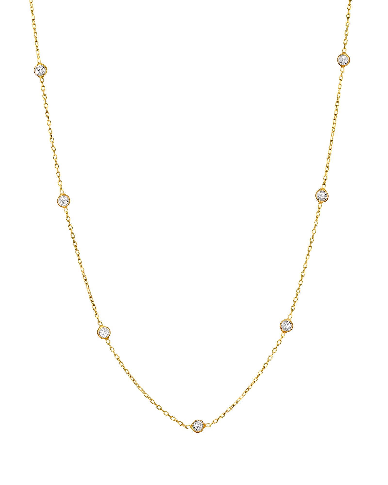 Crystals And Co Women's Long Station Crystal Necklace In Multi