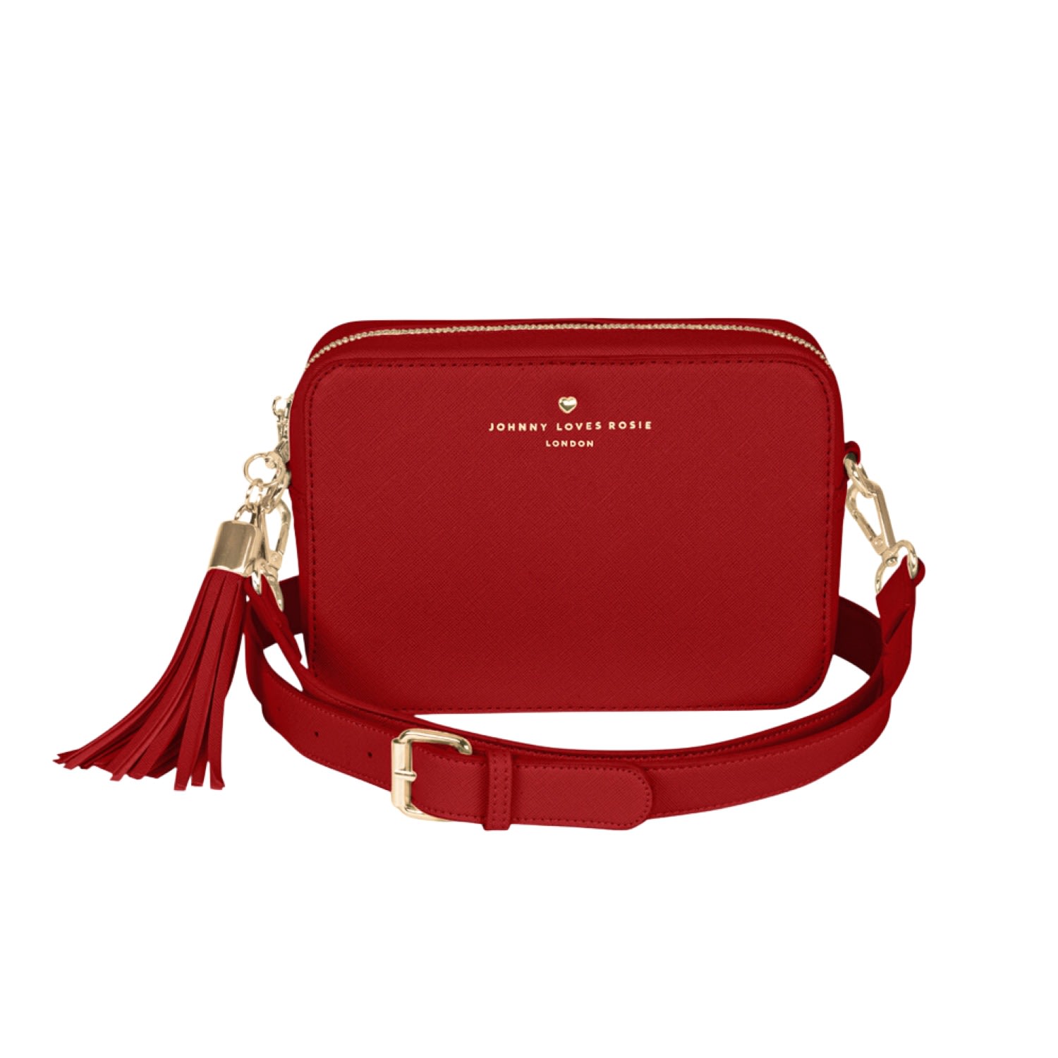 Women’s Carrie Crossbody Bag - Red Jlr London