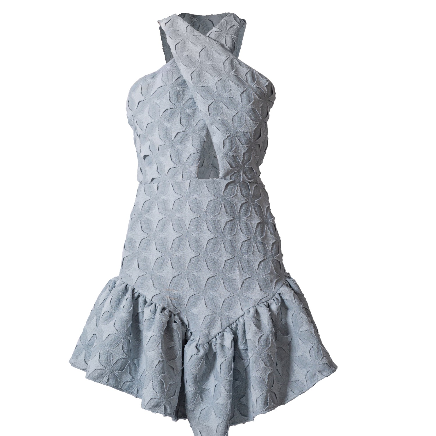 Jacquard Dress Alyzee Blue