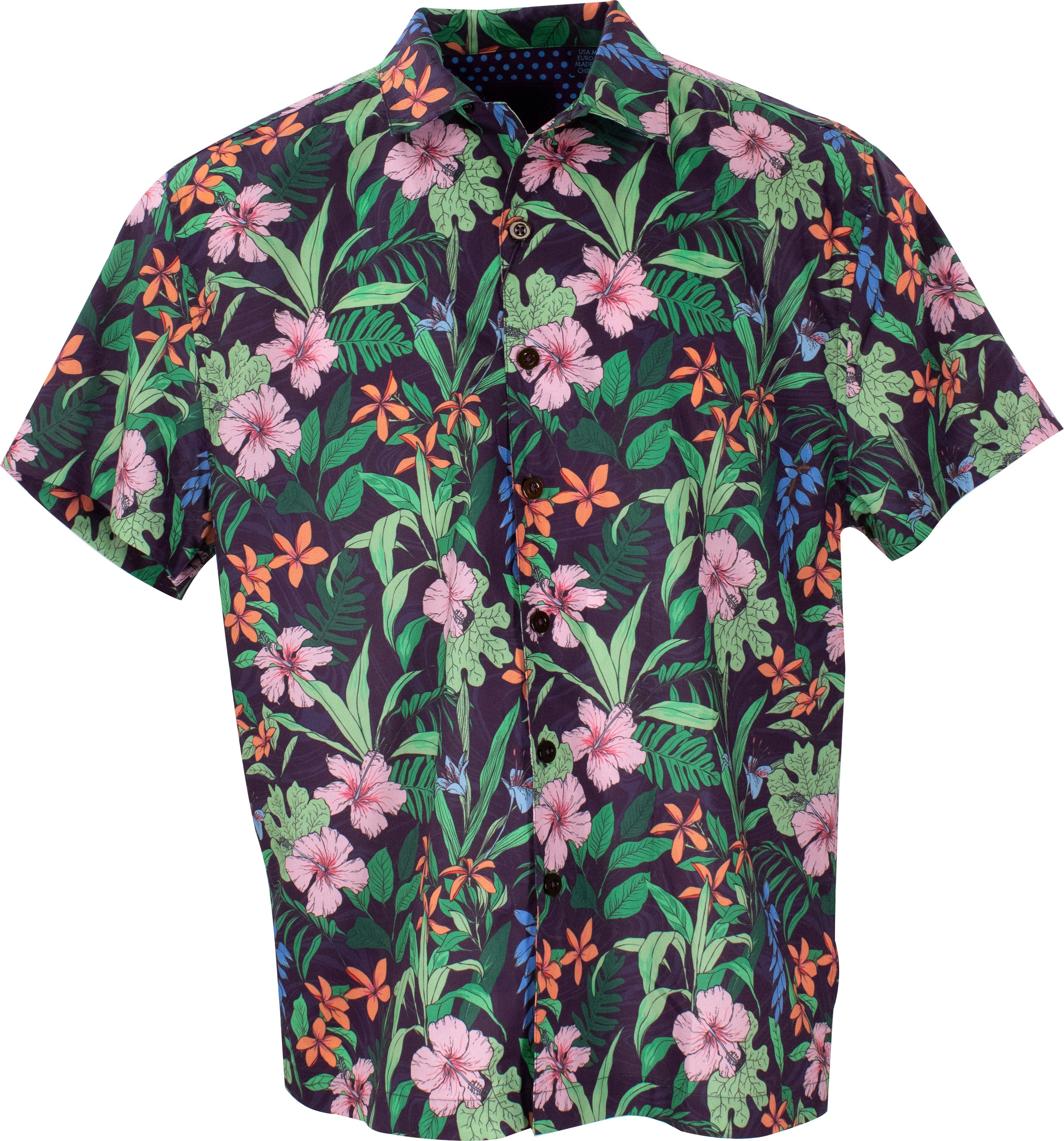 Lords Of Harlech Men's Ralph Swirl Floral Purple In Purple
