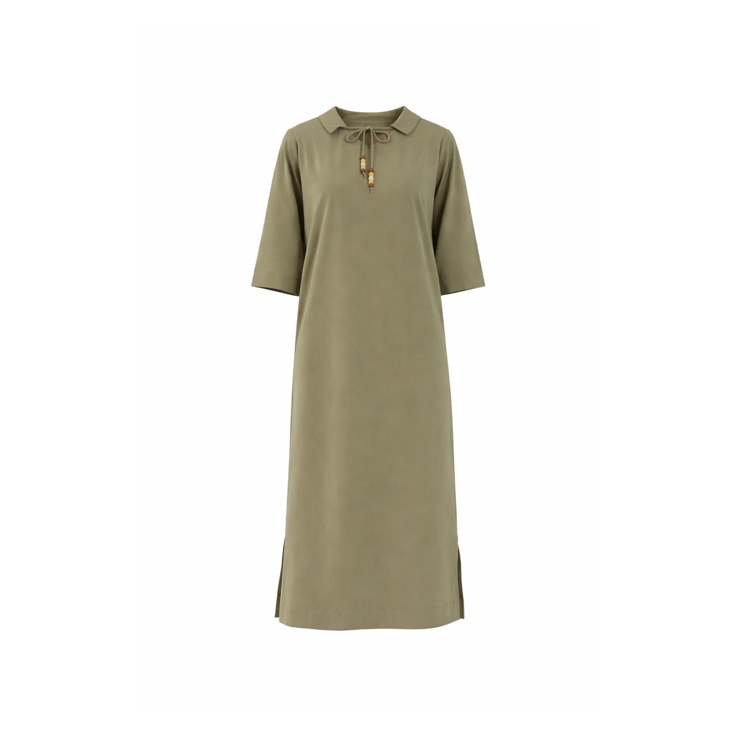 Loup Clothing Women's Cotton Charm Dress Sage Green