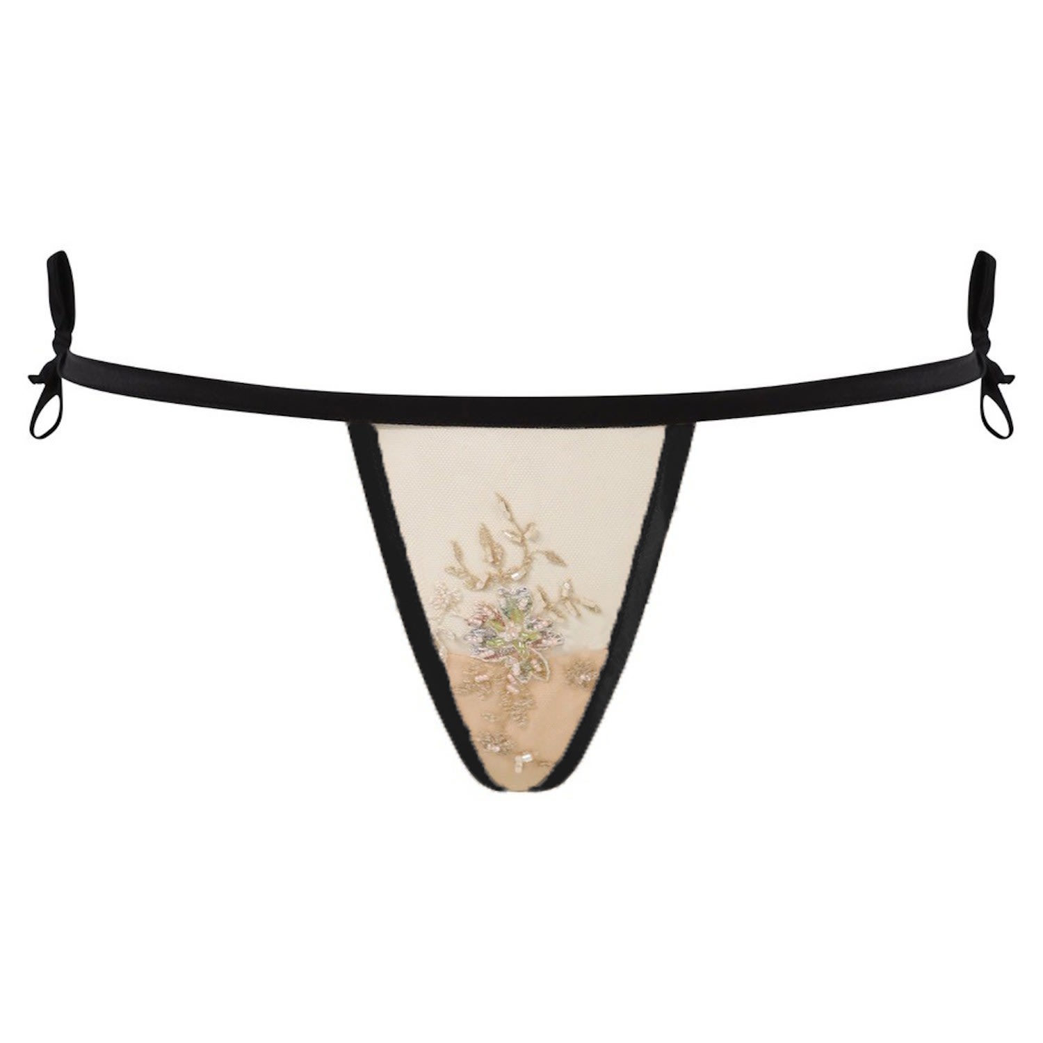 Women’s Serafina Noir Thong Medium Belle-Et-Bonbon