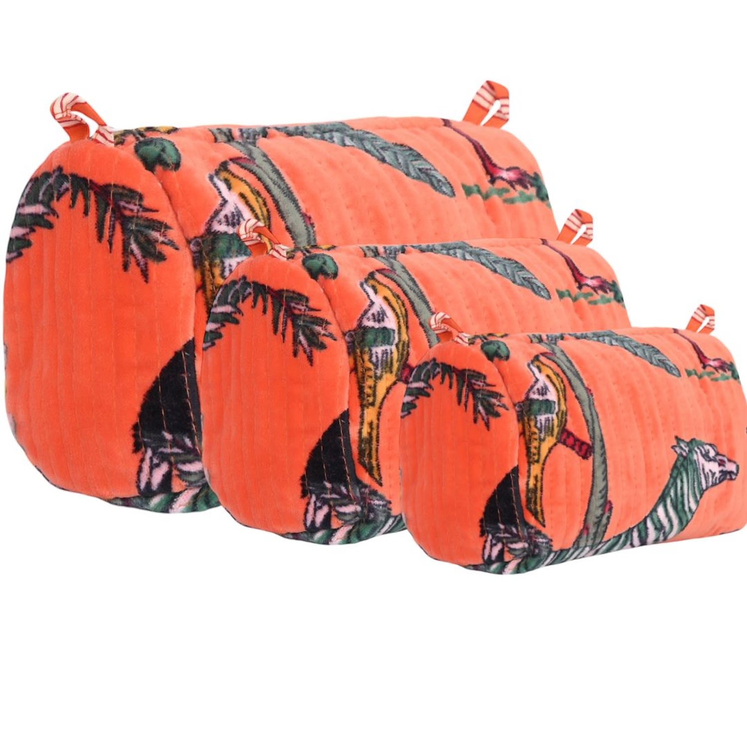 Conscious Yoga Collective Yellow / Orange The Velvet Jungle Three Piece Travel Set In Orange