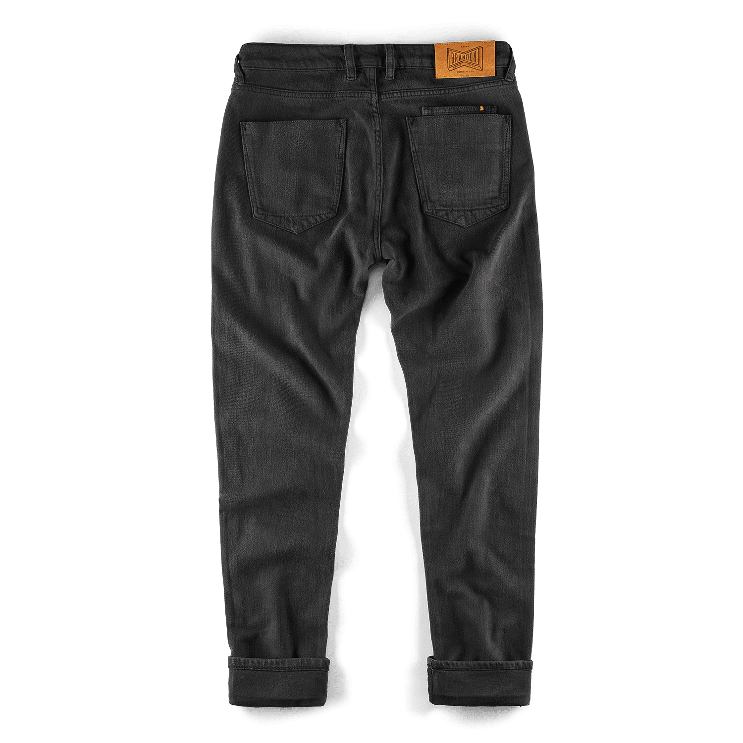 Brandon Overdyed Jean Black Fade 2 | &SONS Trading Co | Wolf & Badger