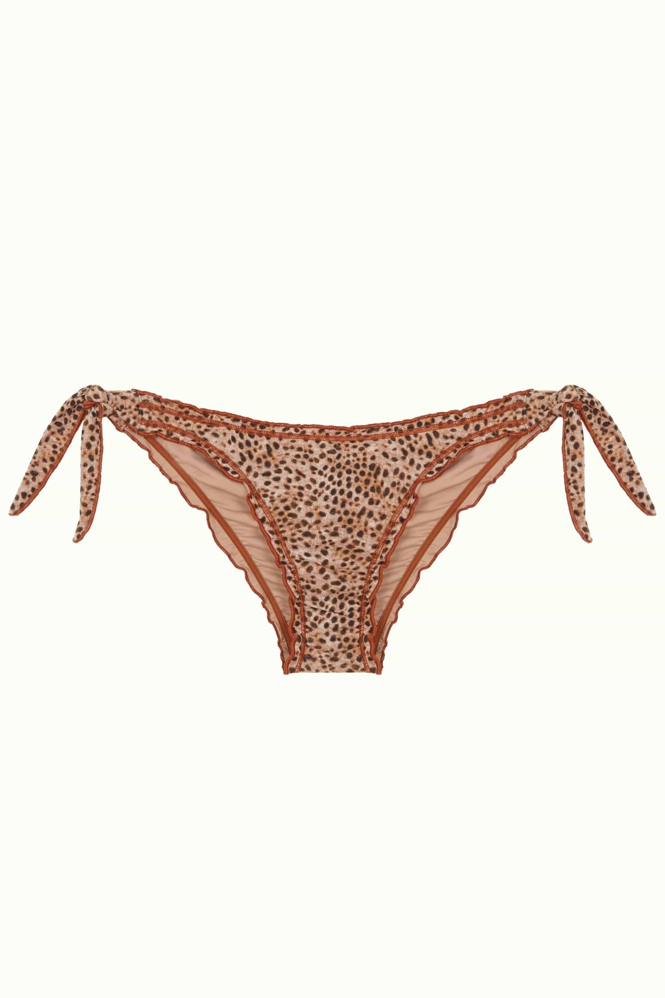 Women's Brown Africa Rizo Bikini Bottom