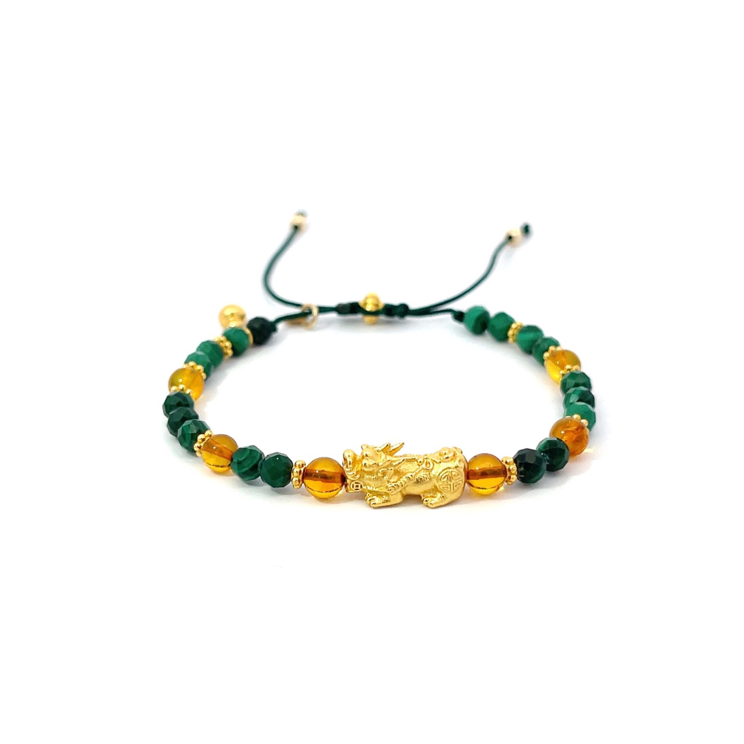 Women’s Lucky Amber & Malachite Gosia Orlowska