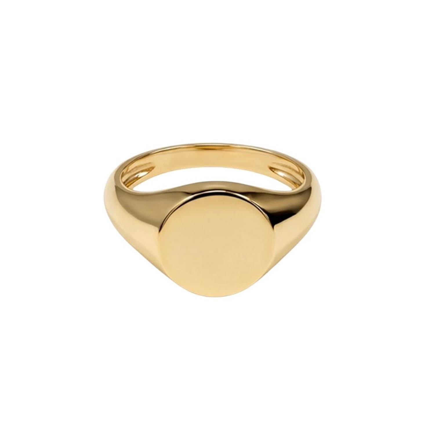Women's Gold The Round Signet | Öugie