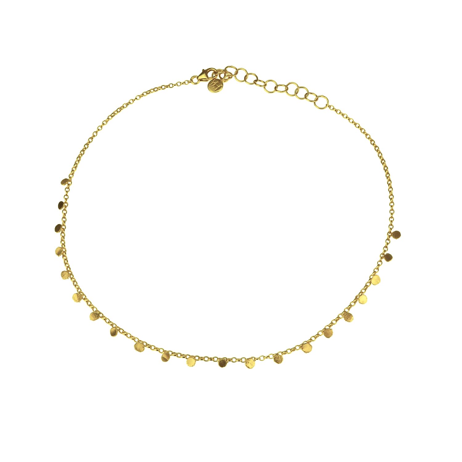 all gold choker necklace