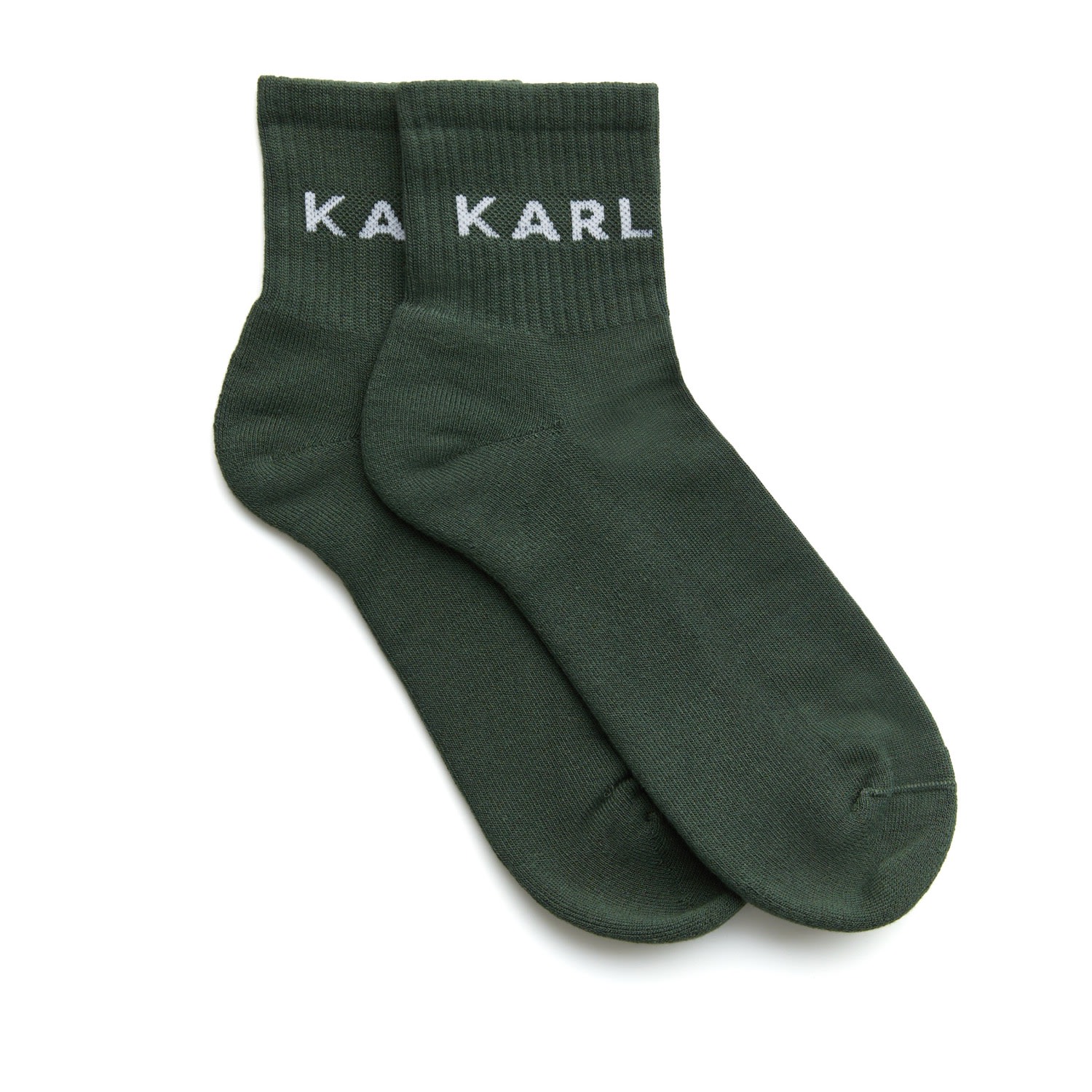 Women’s Signature Socks In Moss Green S/M Karlina’s