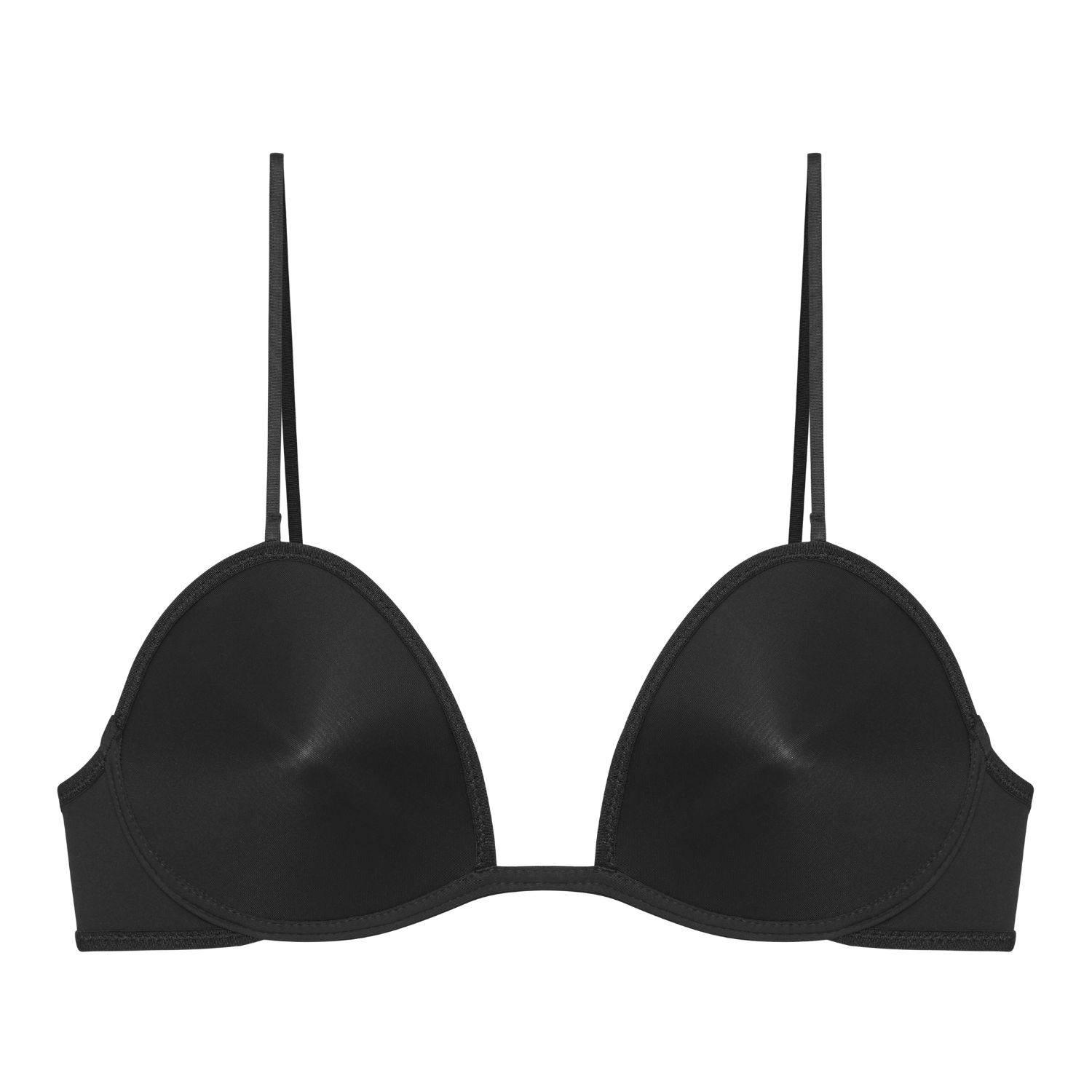 Perilla Women's Black Madone Plain Bra In Black