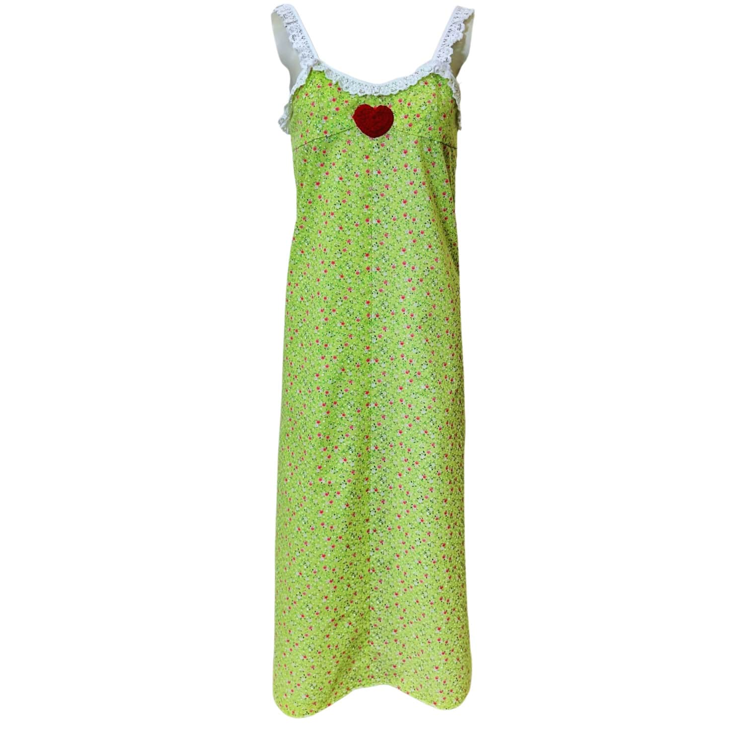 slim fit dress slacks Stolen Stores Cult Mia x Stolen Stores Classic Maxi Slip Dress in Green main image 1