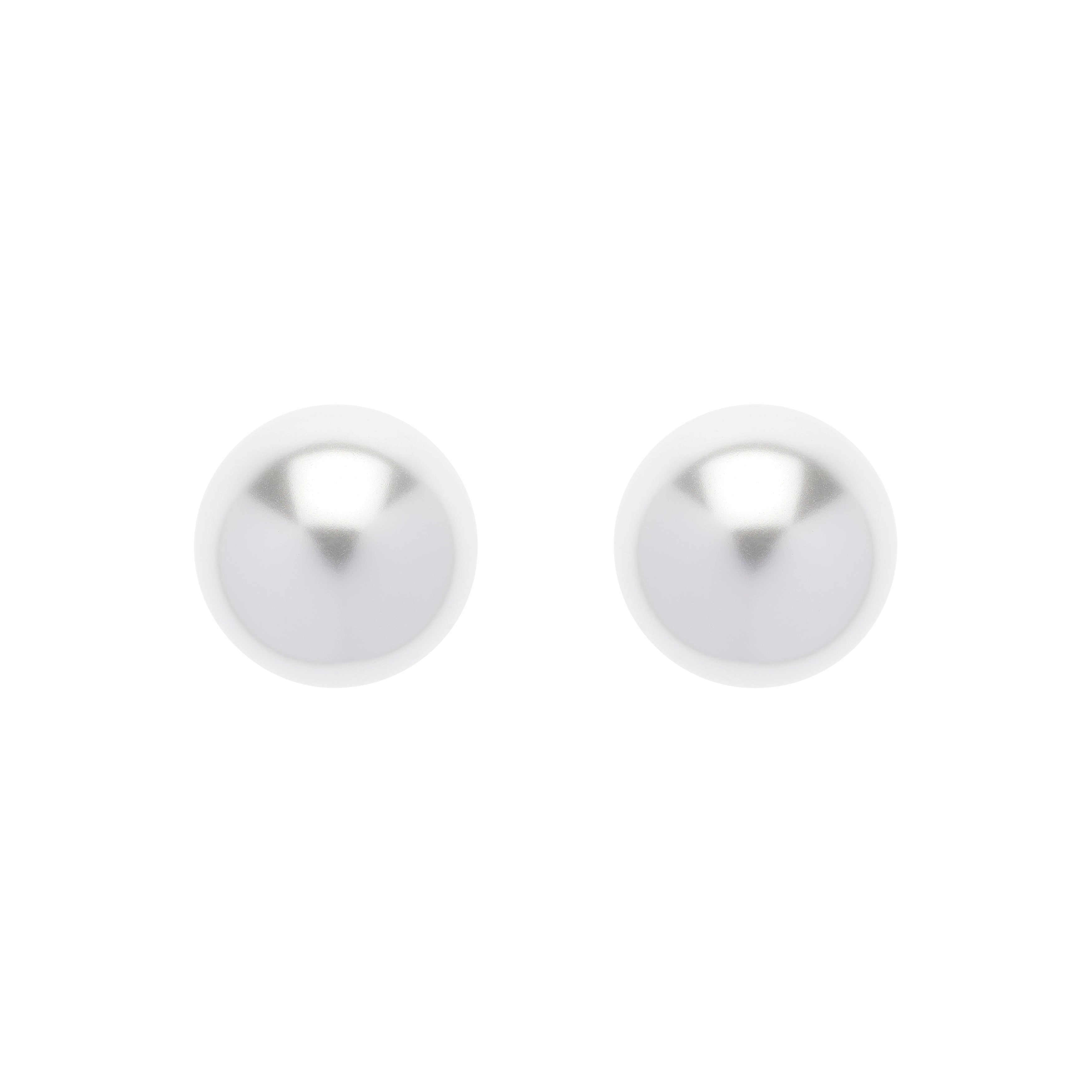 Emma Holland Jewellery Women's Gold / White Pearl Stud Earrings