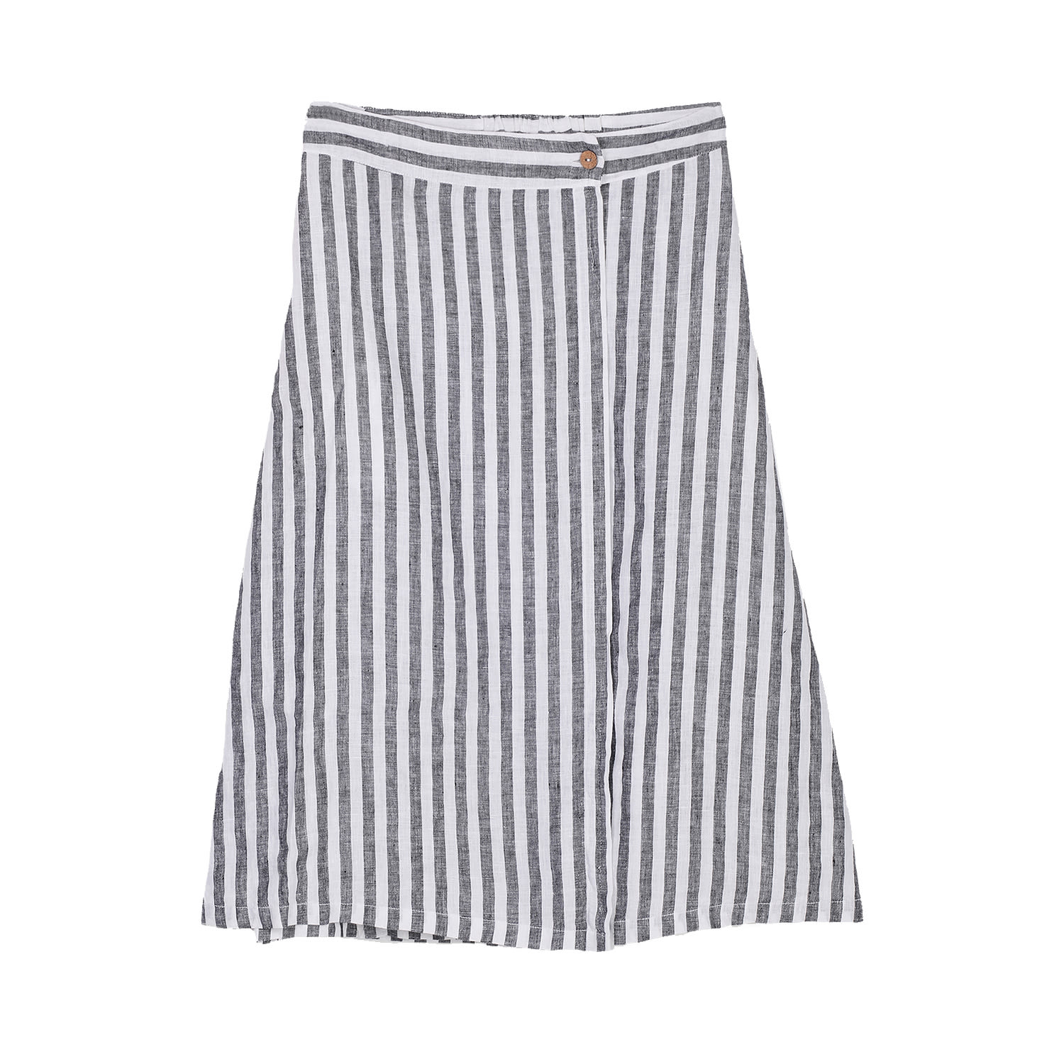 Women’s Neutrals Overlap Midi Stripped Skirt Extra Large Reistor