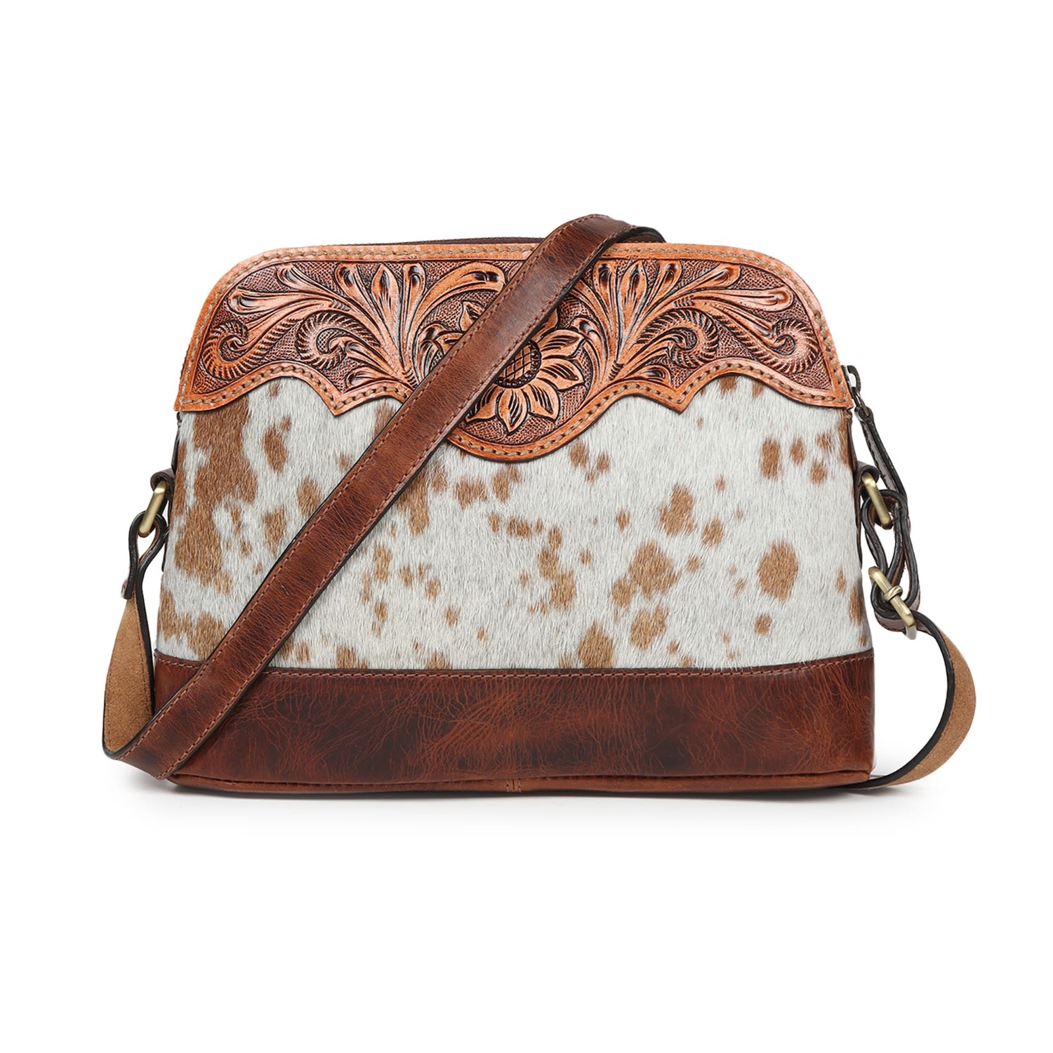 Women’s Montana Hairon Crossbody Bag Dötch Leather