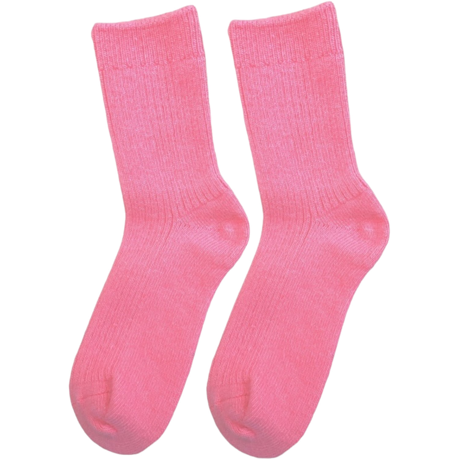 Women’s Pink / Purple Cashmere Cloud Sock Barbie Pink One Size High Heel Jungle by Kathryn Eisman