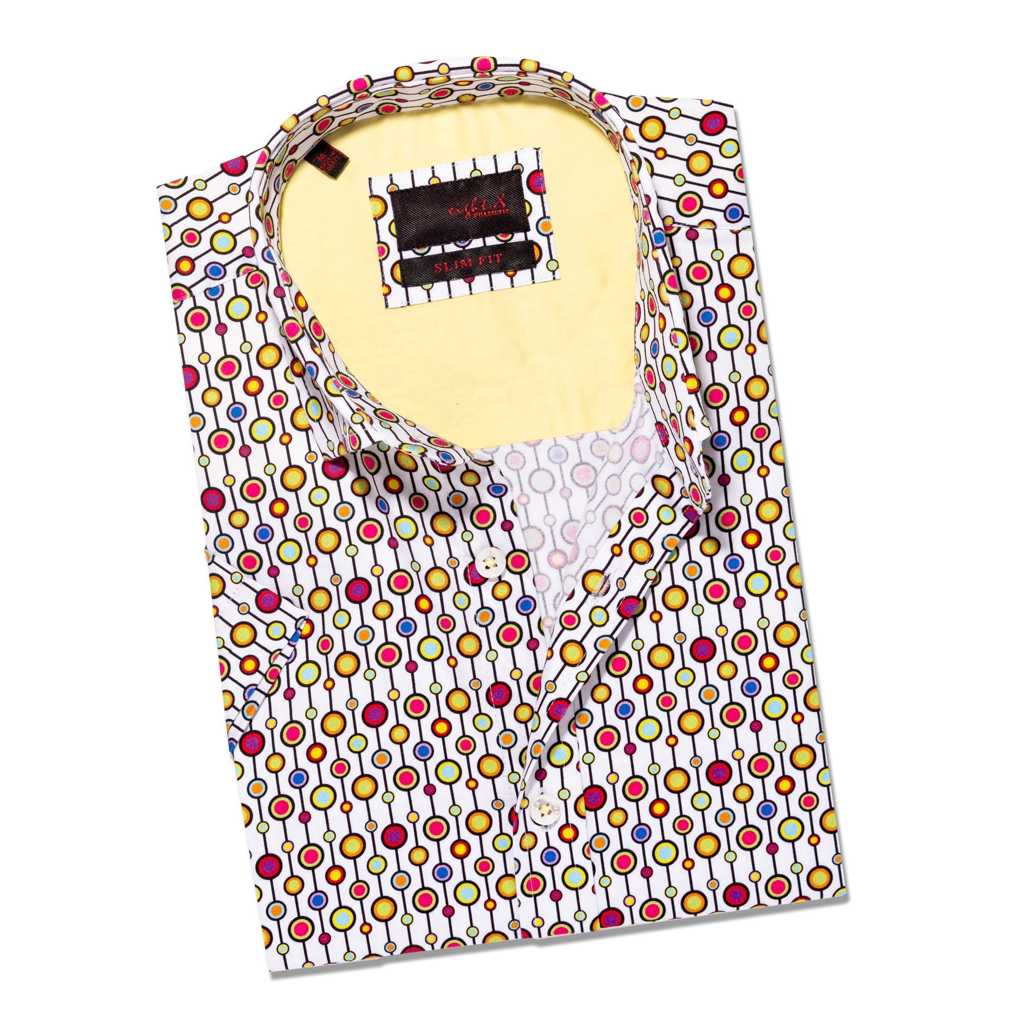 Eight X Men's Candy Shoppe Short Sleeve Button Down Shirt