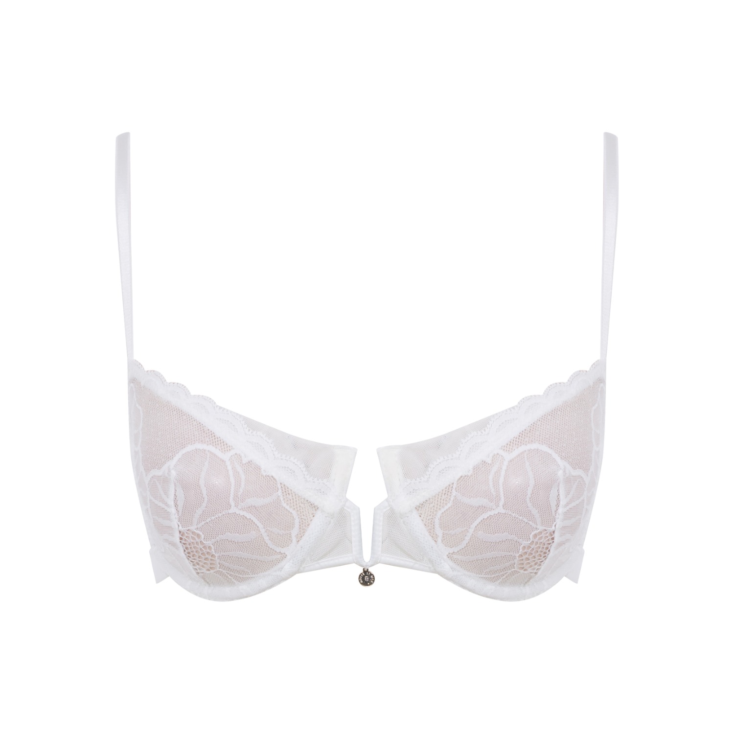 House Of Silk Women's White Raye Underwire Bra In White