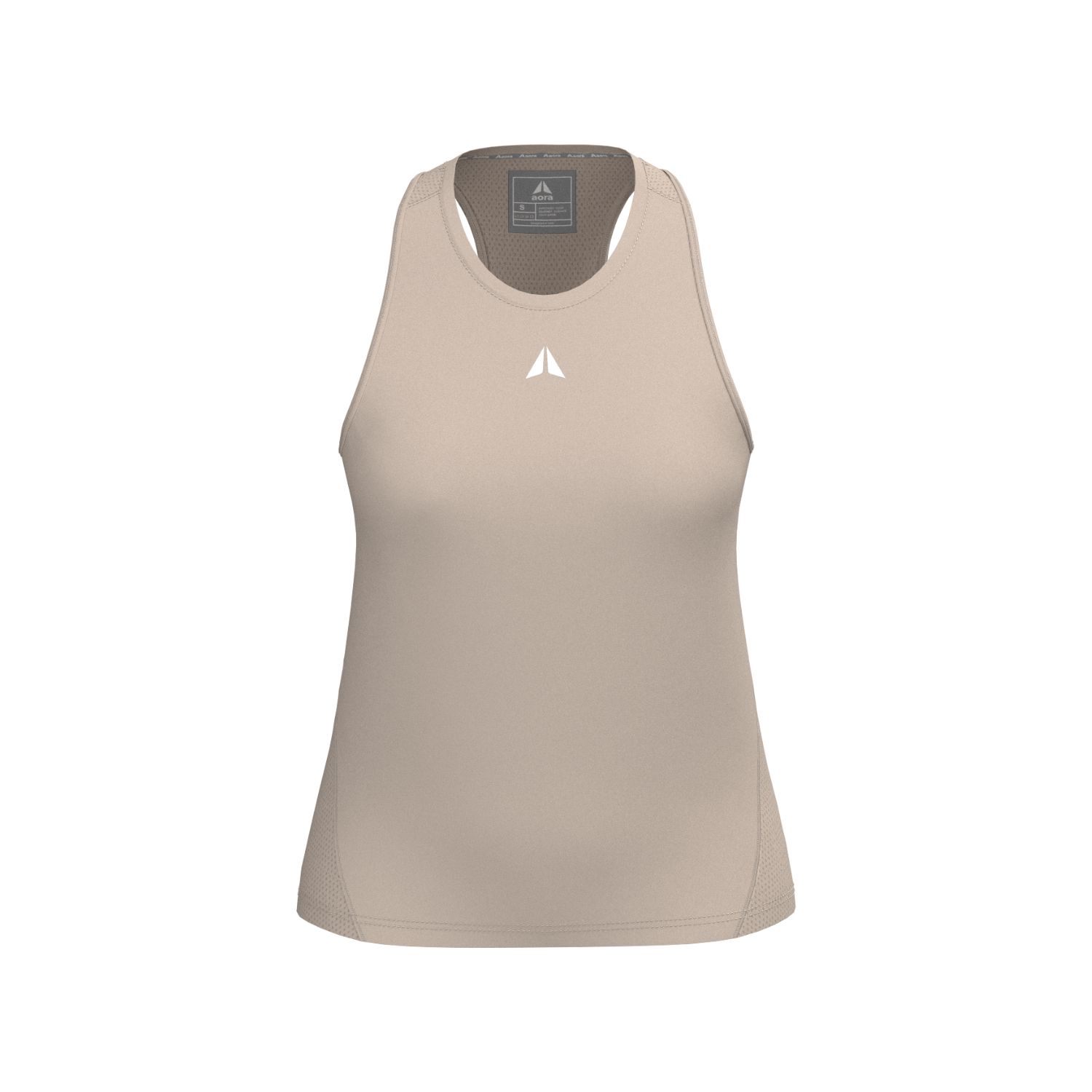 Aora Athletics Women's Dry Mesh Tank Top - Brown In Pink