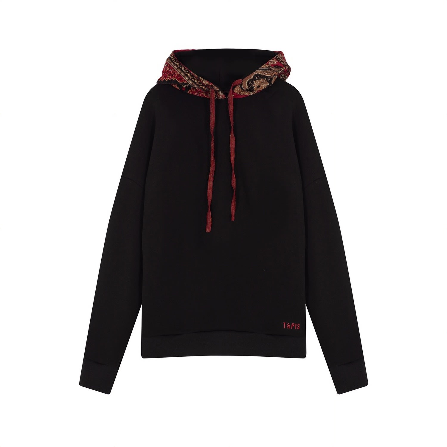 Tapis Red Carpet Hooded Black Unisex Sweatshirt