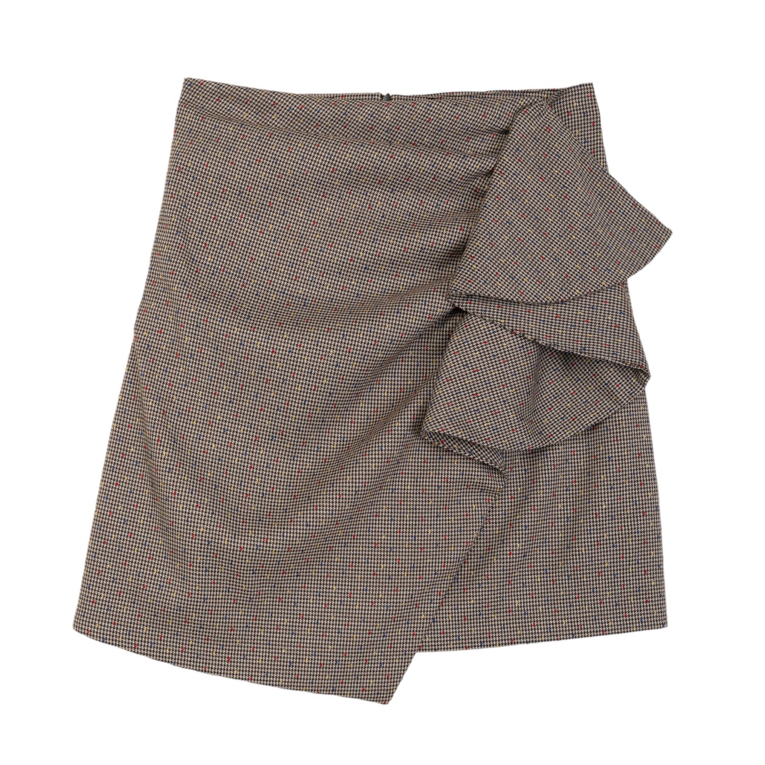 Dolores Promesas Women's Grey Draped Mini Skirt In Grey